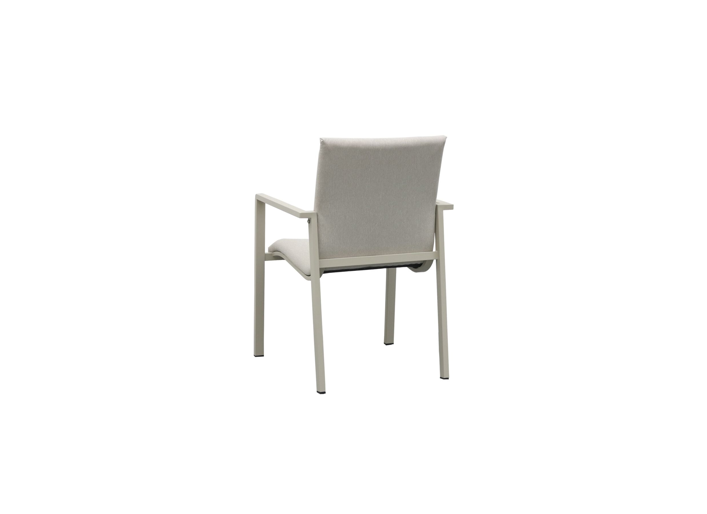 Aperçu - Chaise de jardin Cardamom 61x57x85cm - aluminium - greige