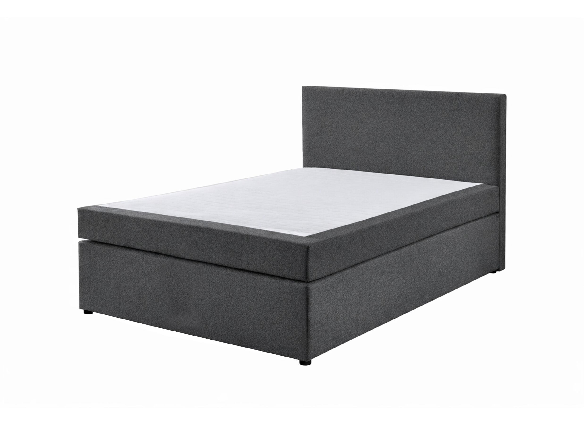 Plus Important - Boxspring BX890 120x200cm - tissu - anthracite