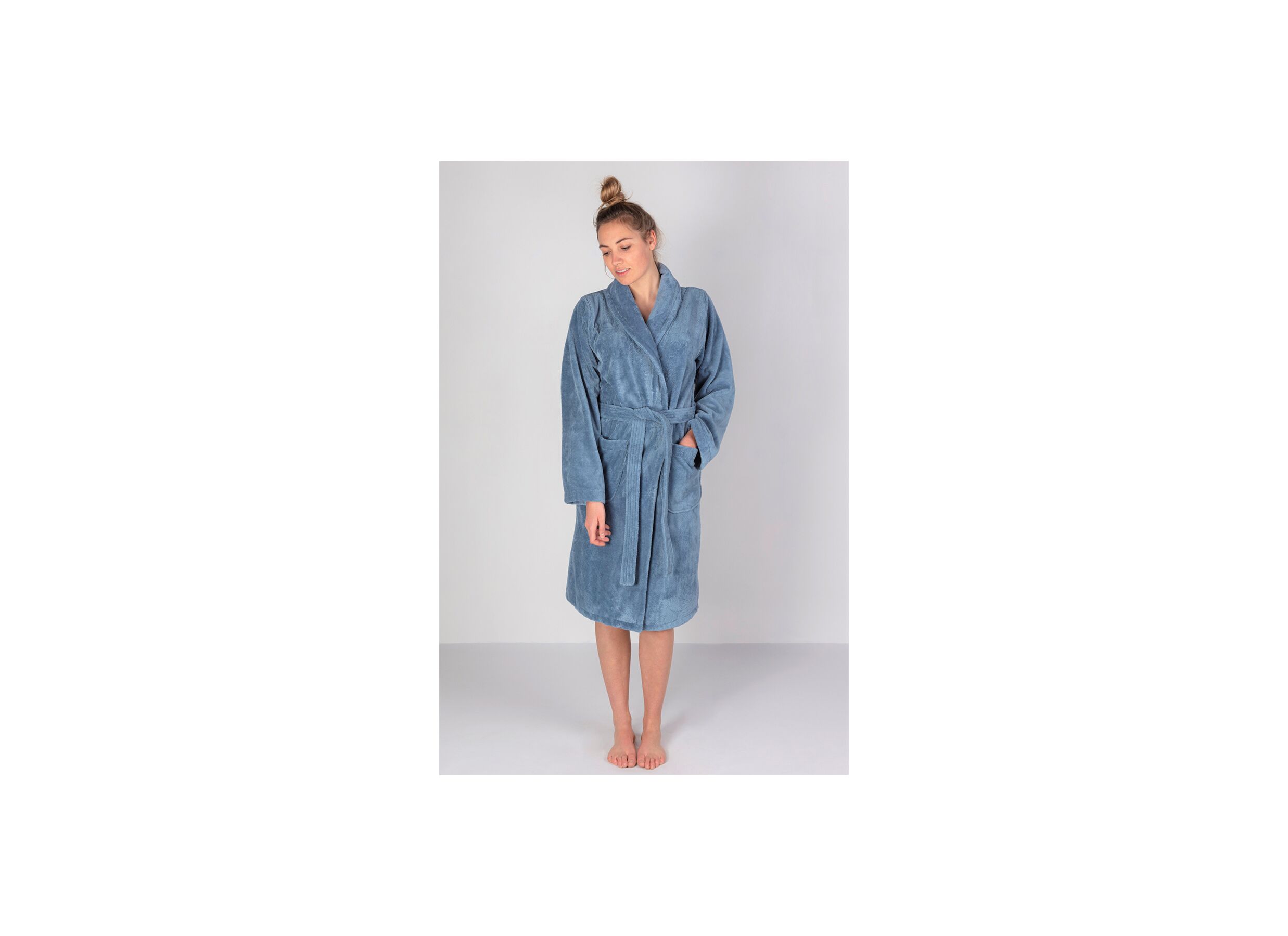 Sfeerfoto - Badjas M flanel jeans