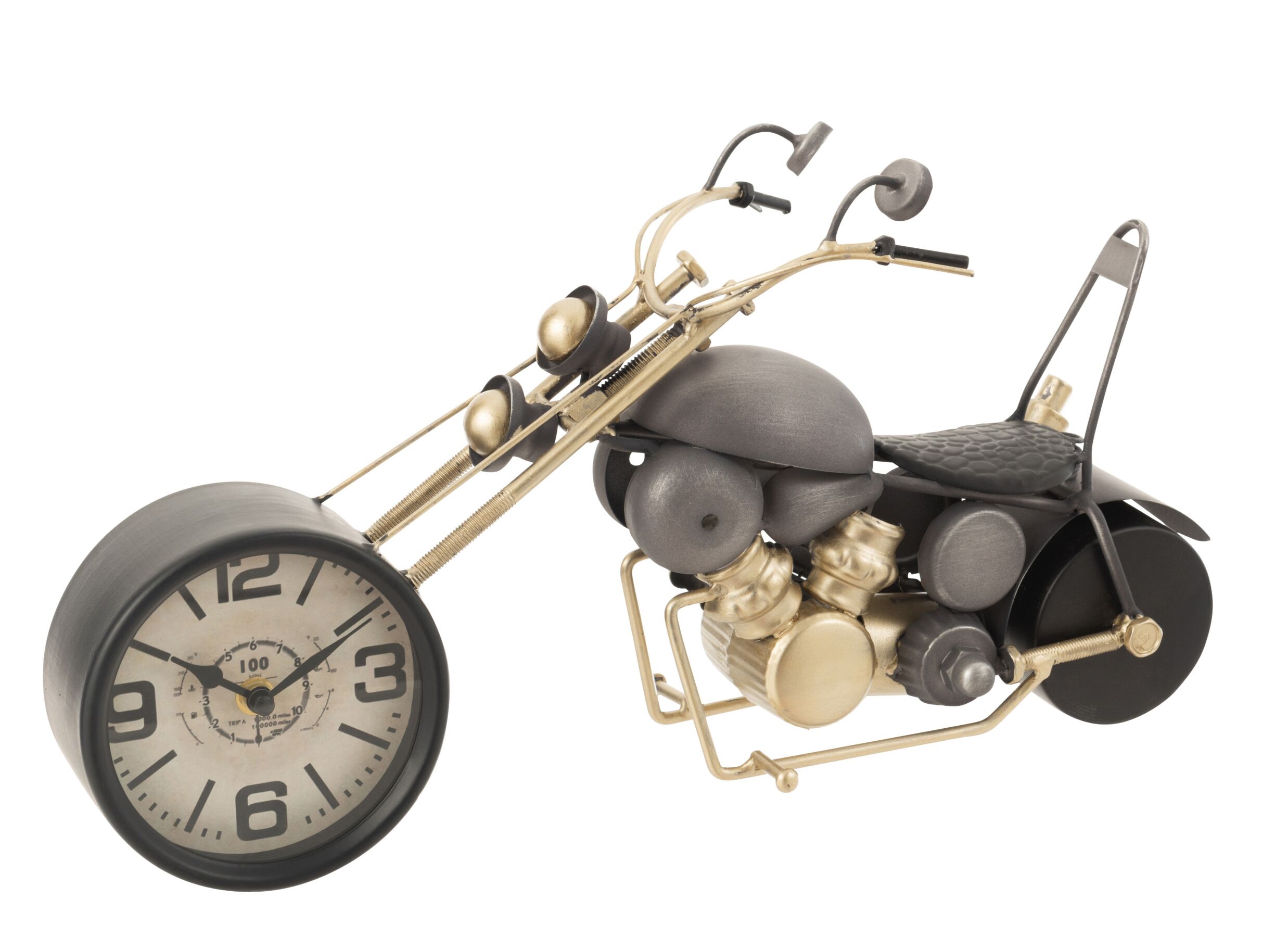 Plus Important - Horloge Moto 46,5x13cm
