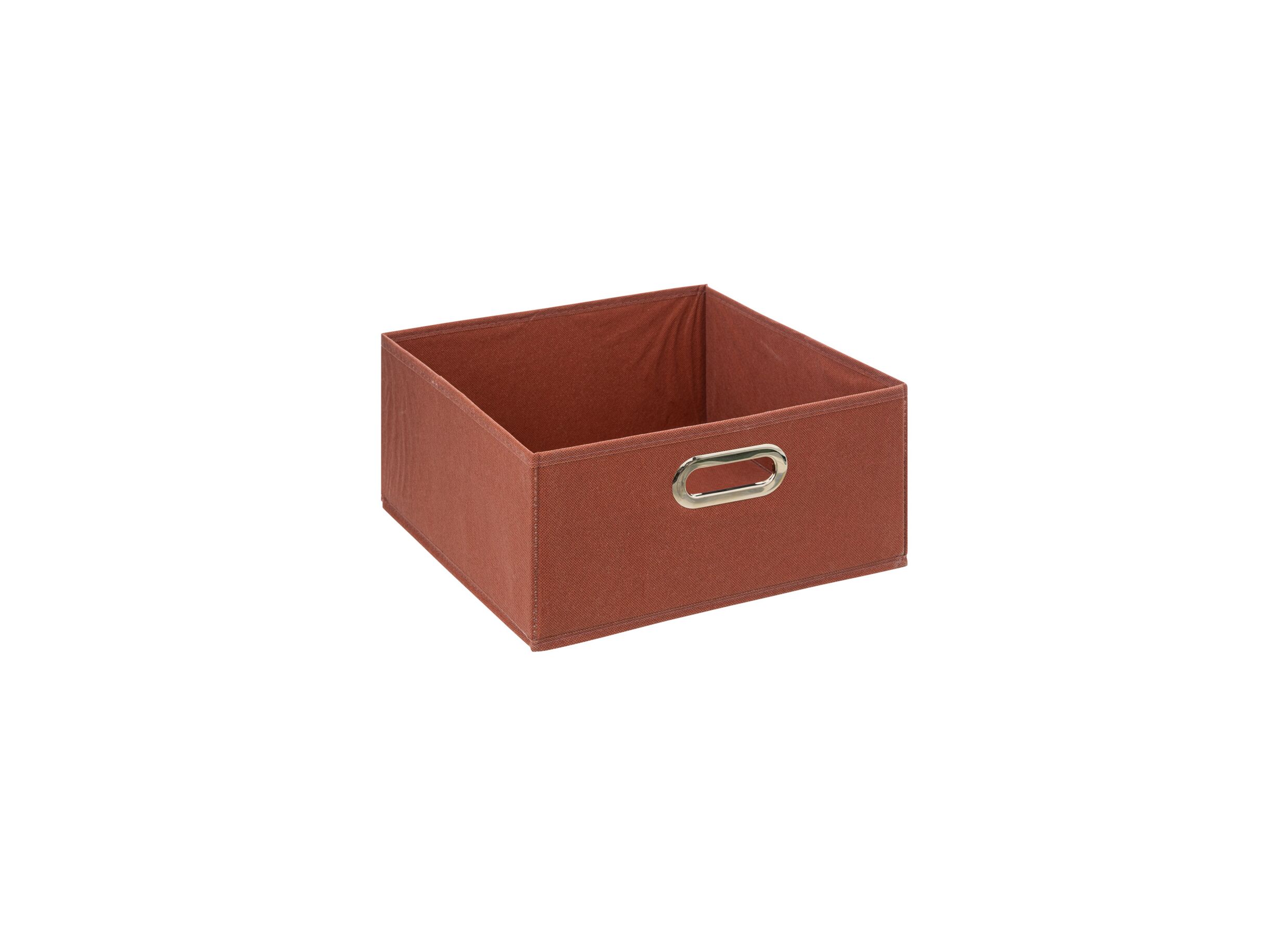 Boite de rangement 31x31x15cm terracotta - Boite de rangement 31x31x15cm terracotta