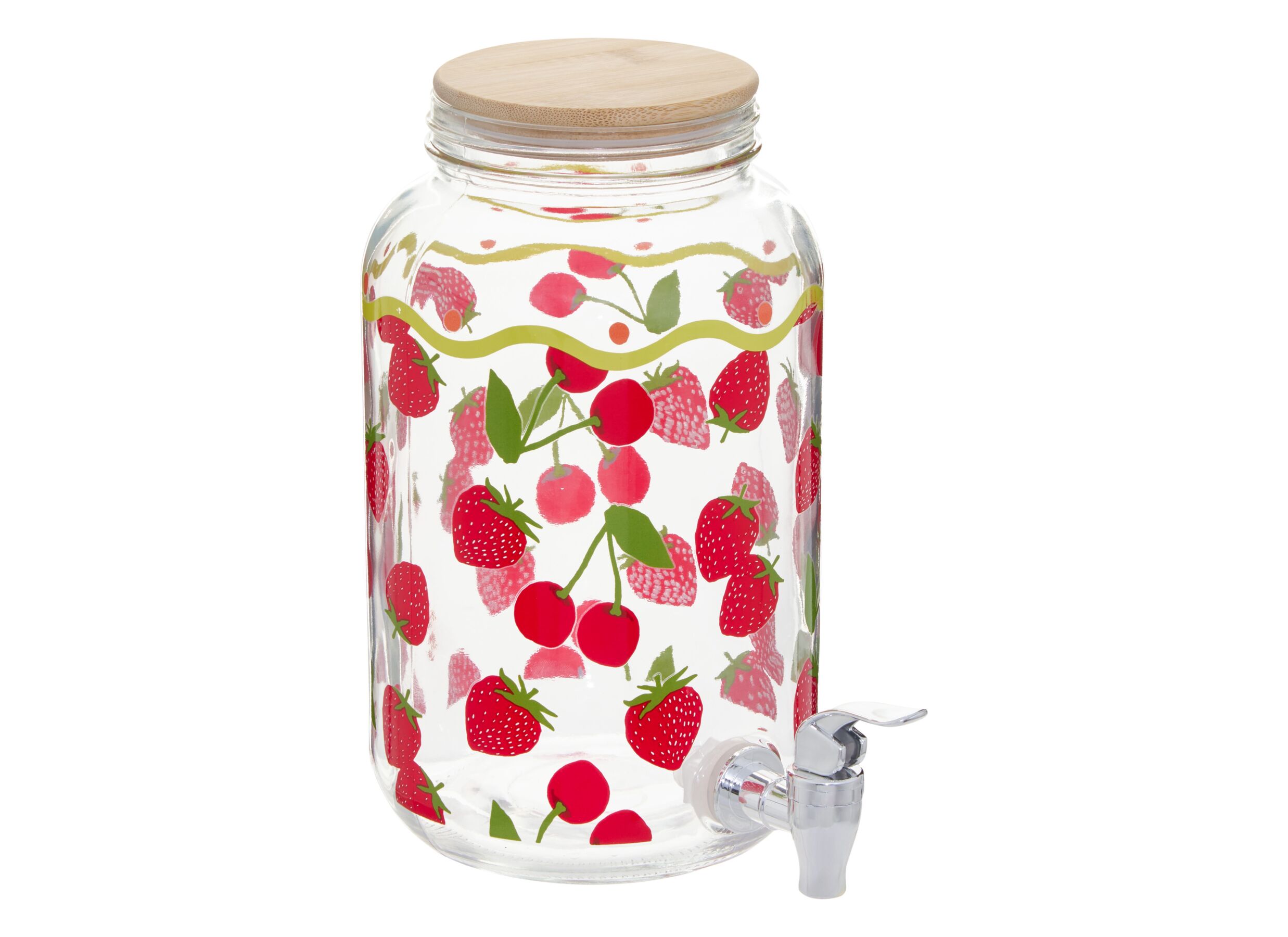 Aperçu - Distributeur de boissons Fruity 3L - verre - transparent