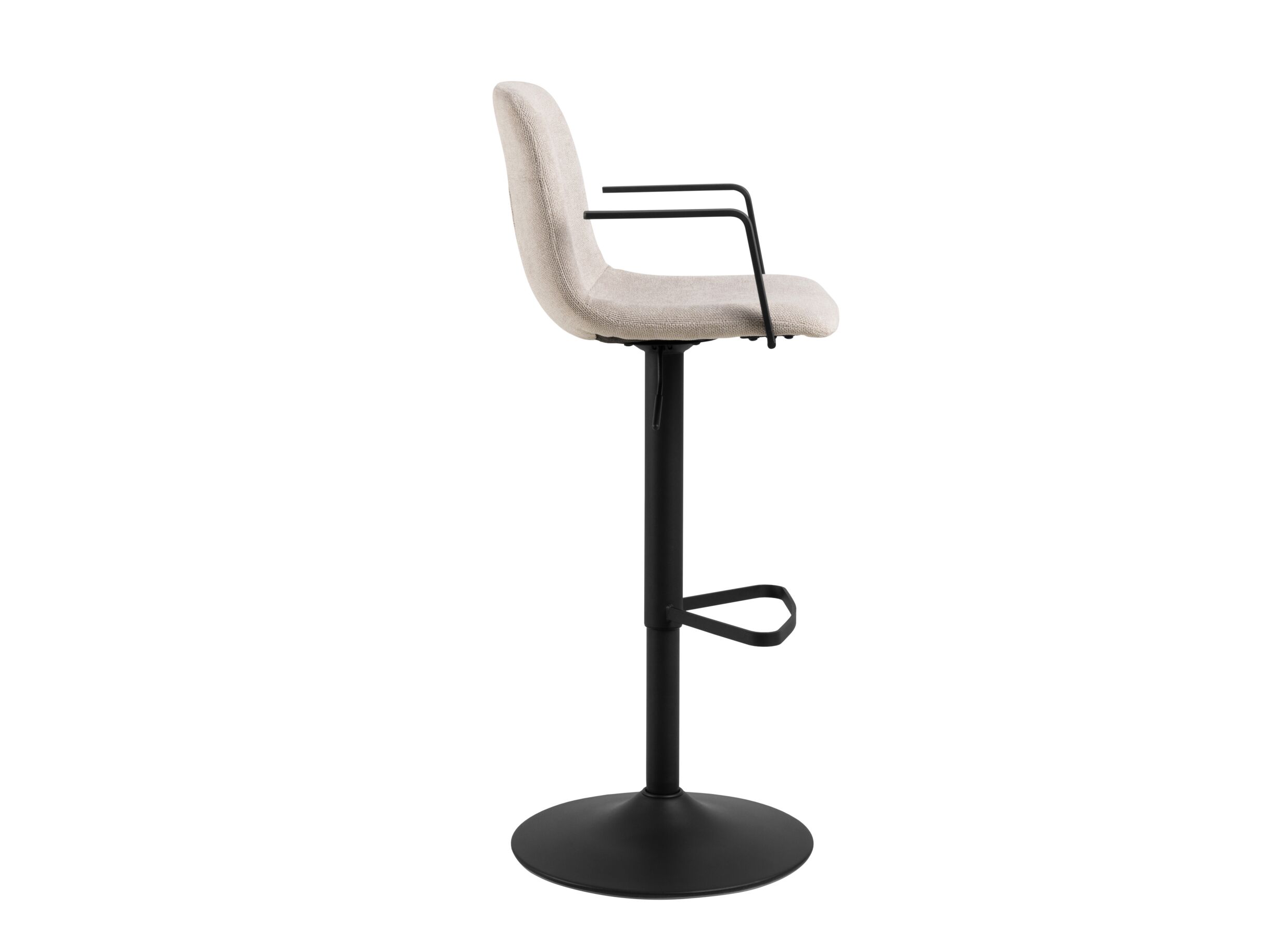 Aperçu - Chaise de bar HA63cm - tissu - beige