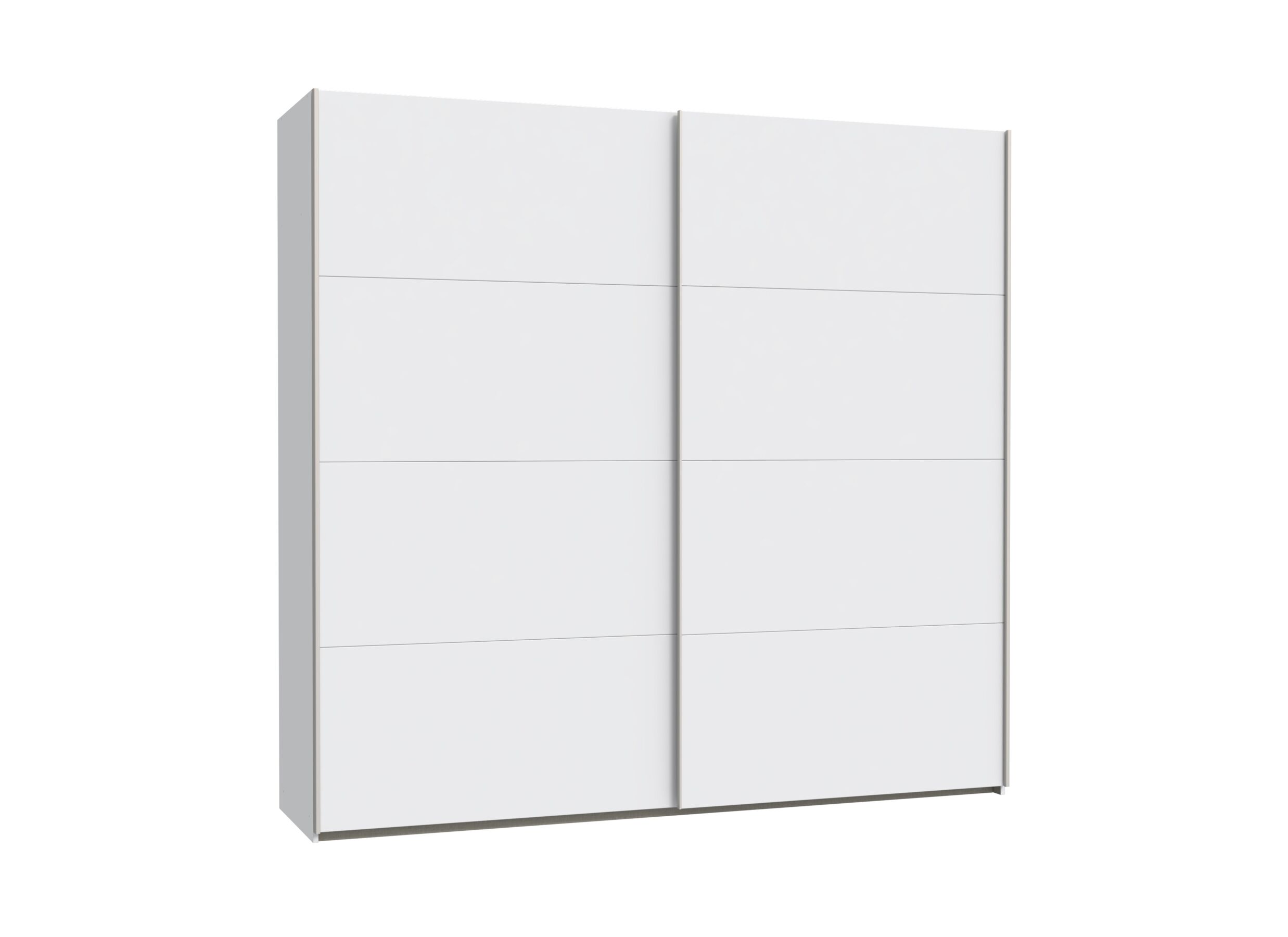 Schuifdeurkast Schach & Mat 2 220cm - decor - wit - Armoire à portes coulissantes Schach & Mat 2 220cm - décor - blanc