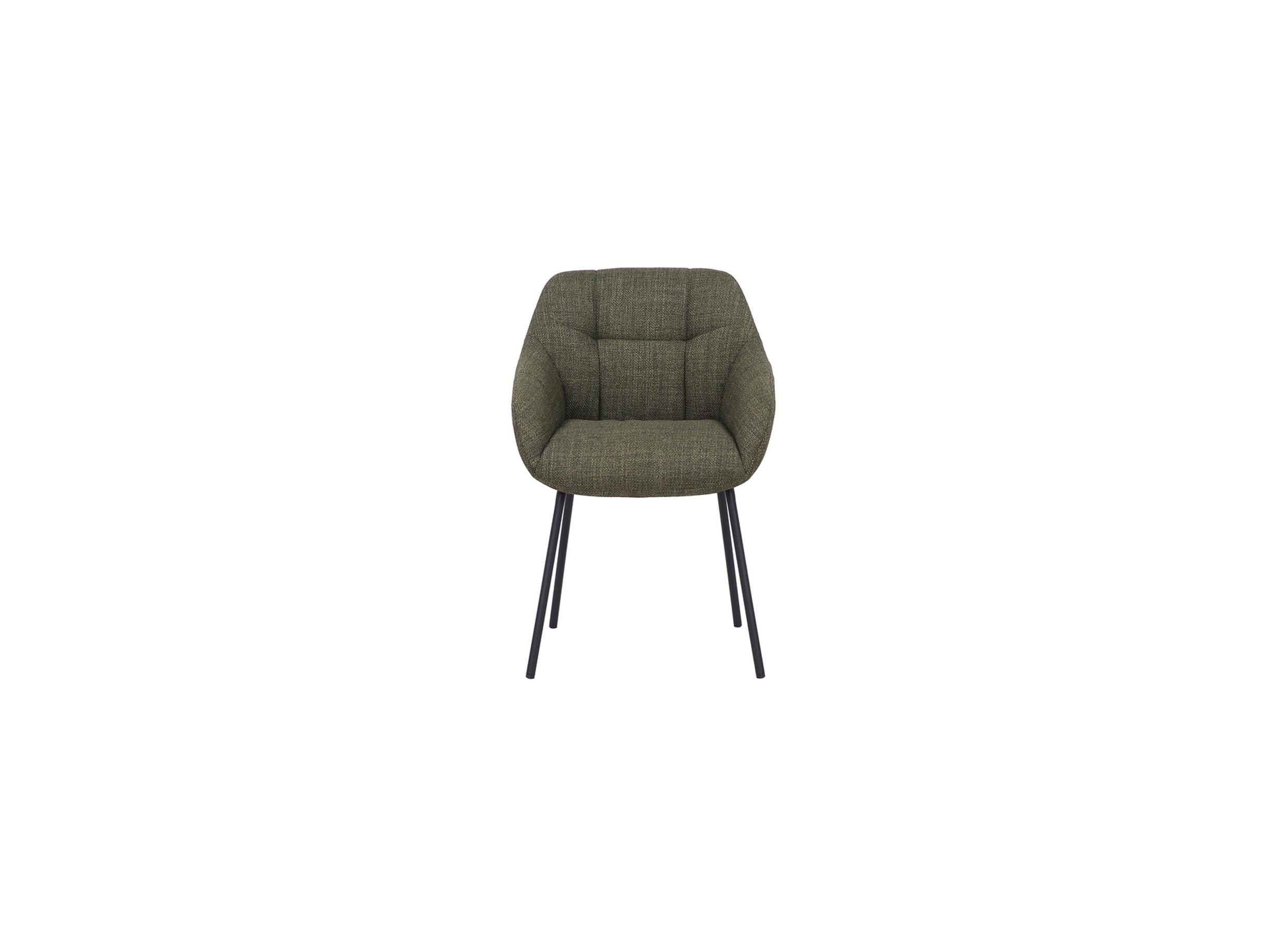 Chaise Navajo 57,5x65x85cm - fibre polyester - vert