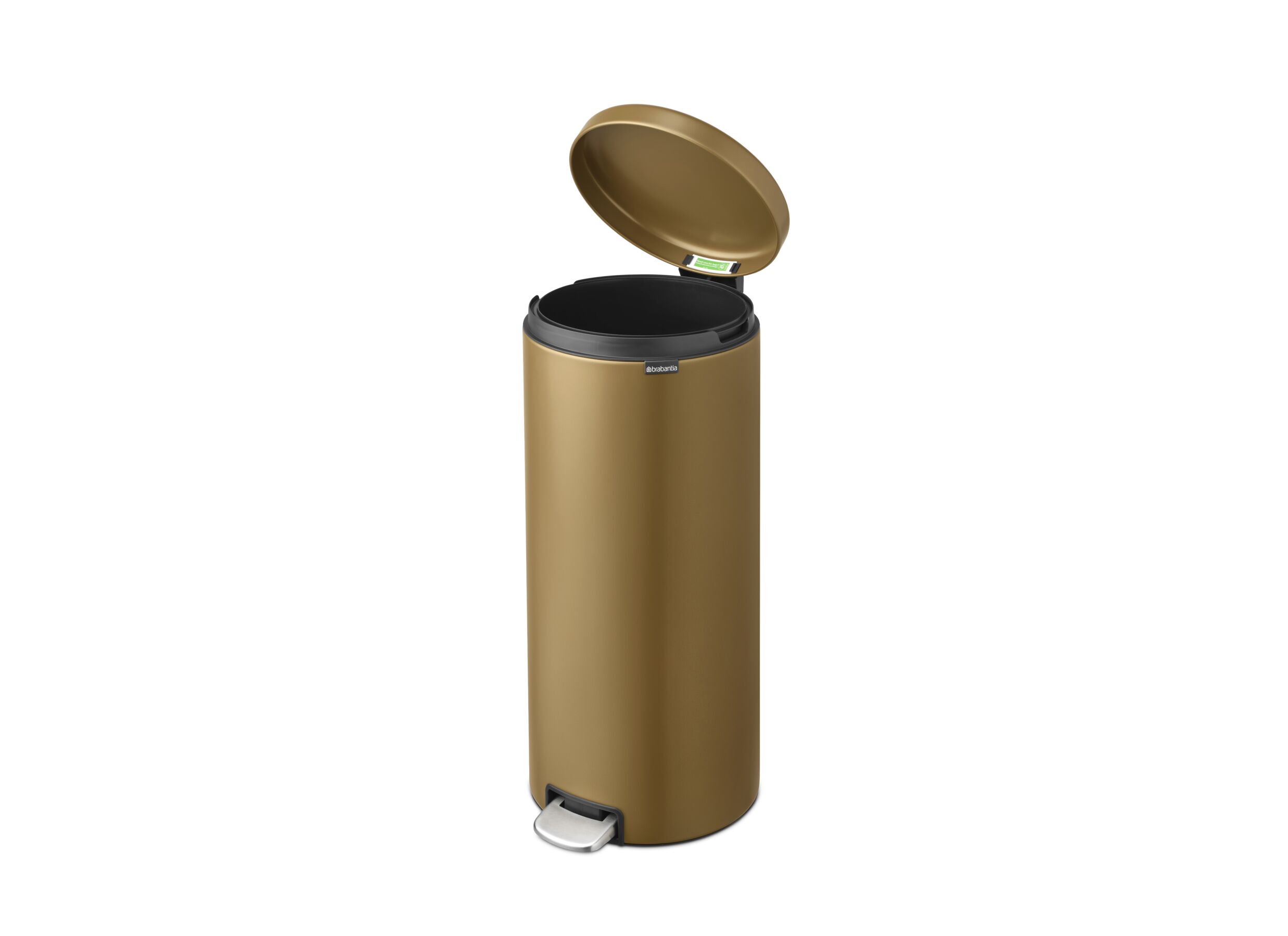 Aperçu - Poubelle à pédale NewIcon Brabantia 30L warm brass