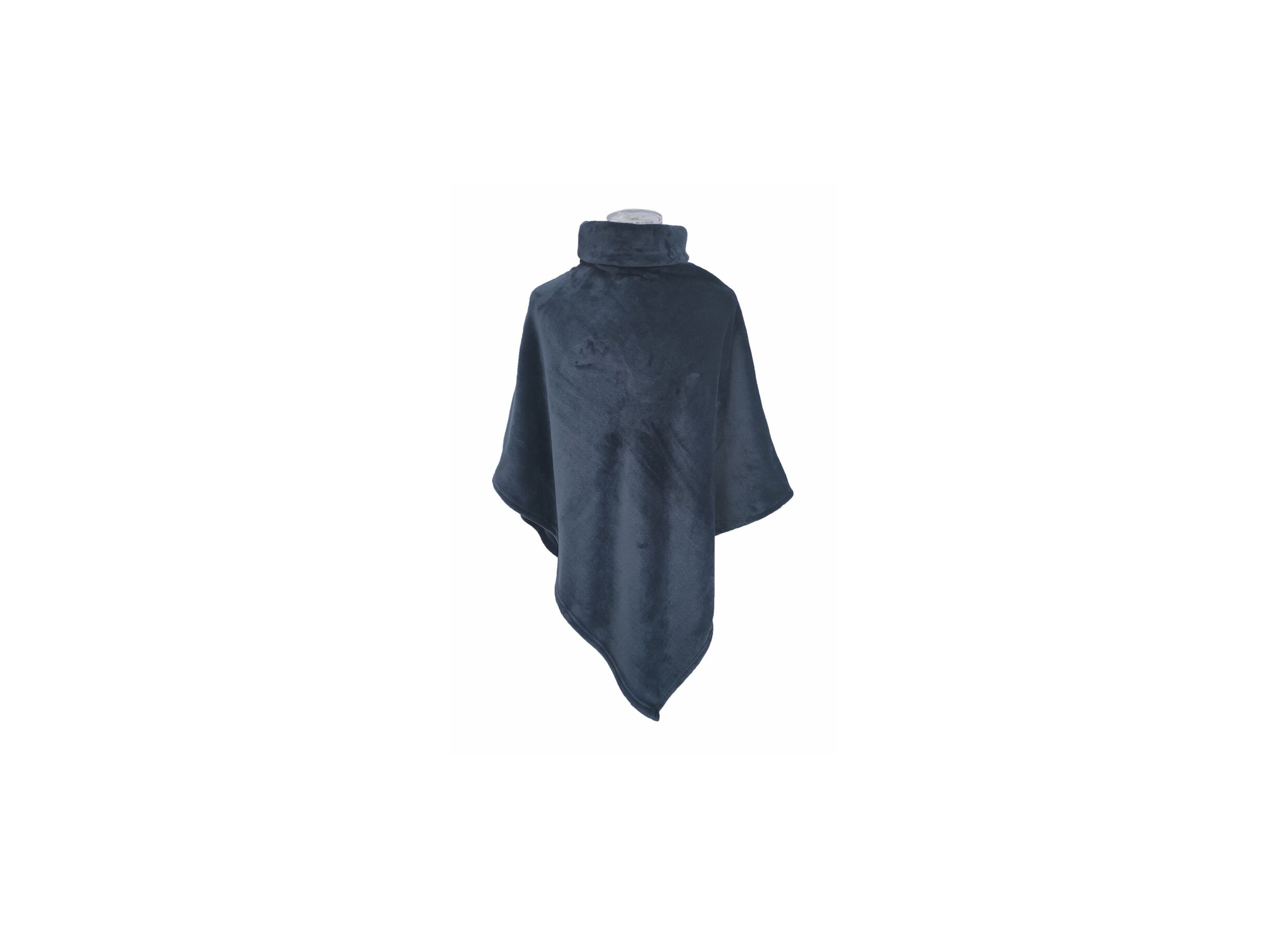 Plus Important - Poncho microfibre anthracite