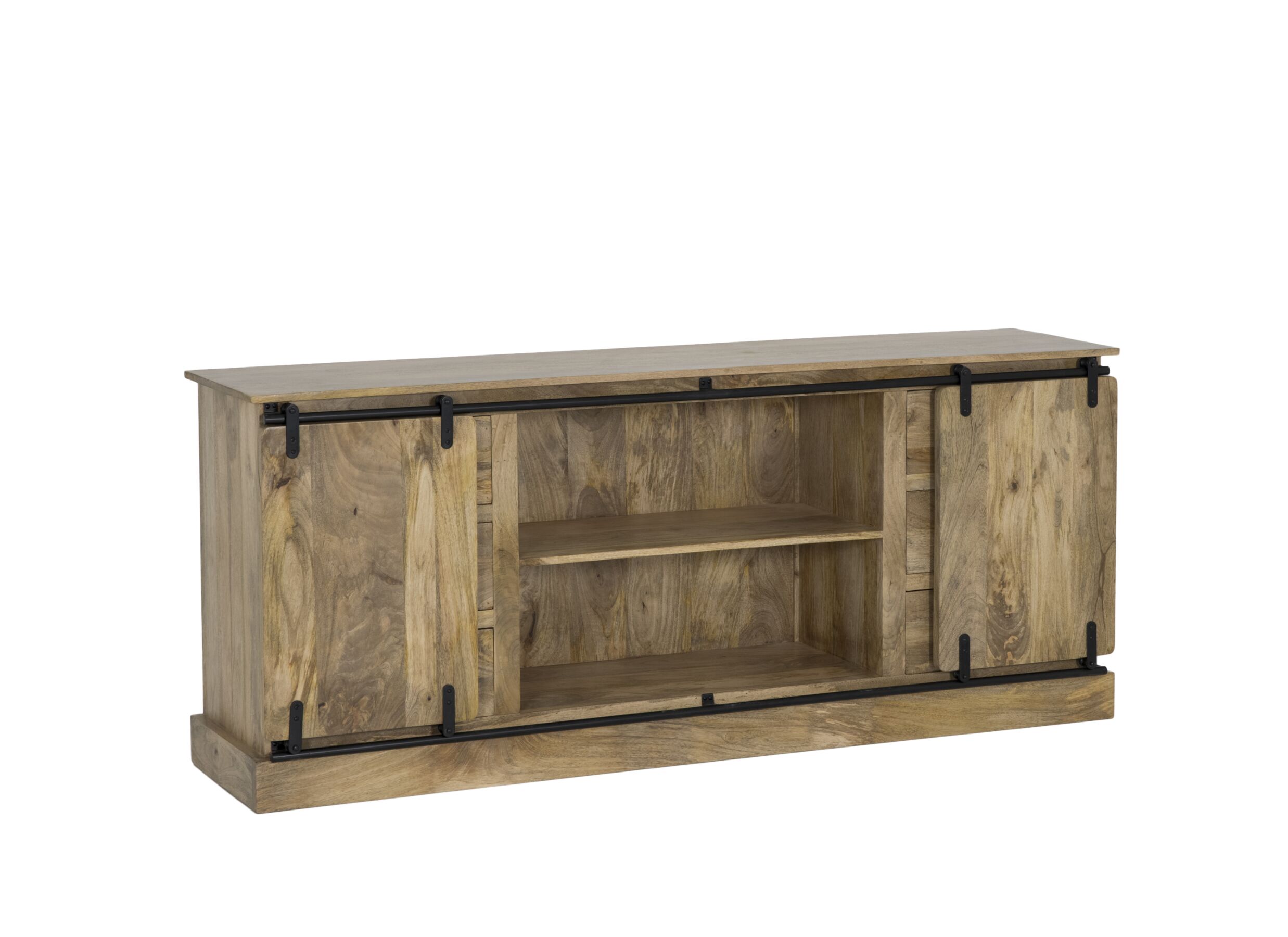 Indeling - Dressoir Gorgo 190cm - mango massief - naturel