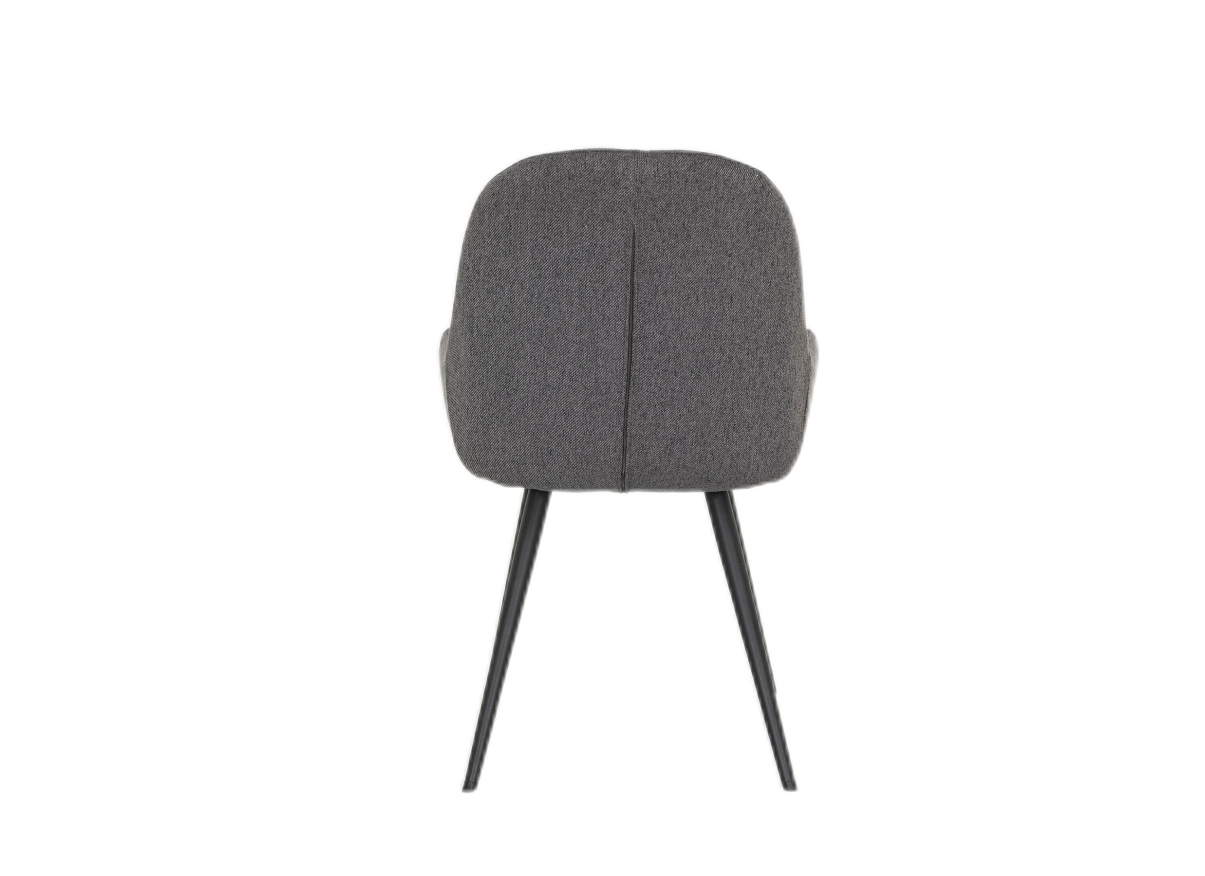 Aperçu - Chaise House 53x61,5x86,5cm - tissu - gris