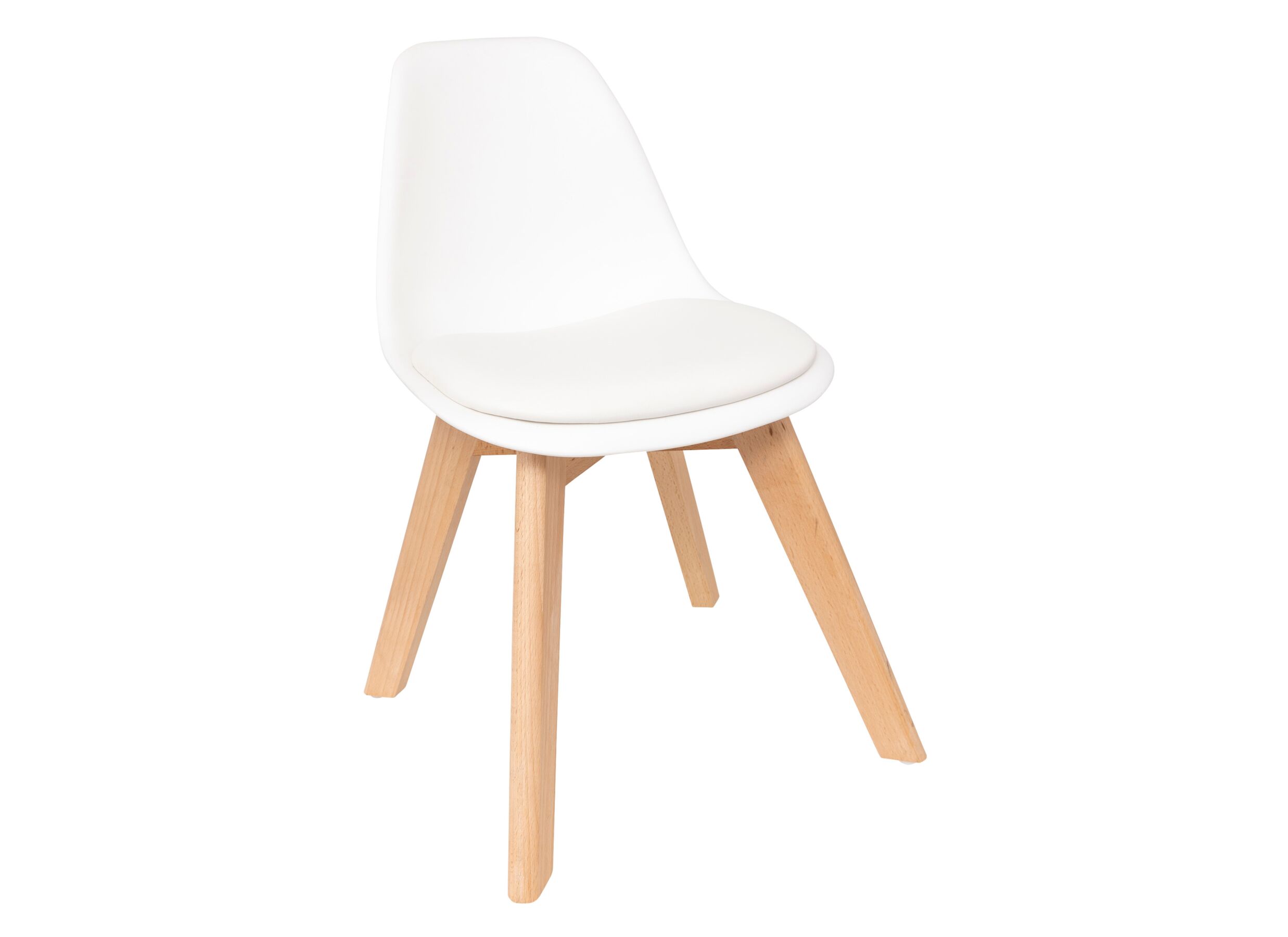 Kinderstoel Baya 55x31x38 - Chaise enfant Baya 55x31x38.5cm - plastique - blanc