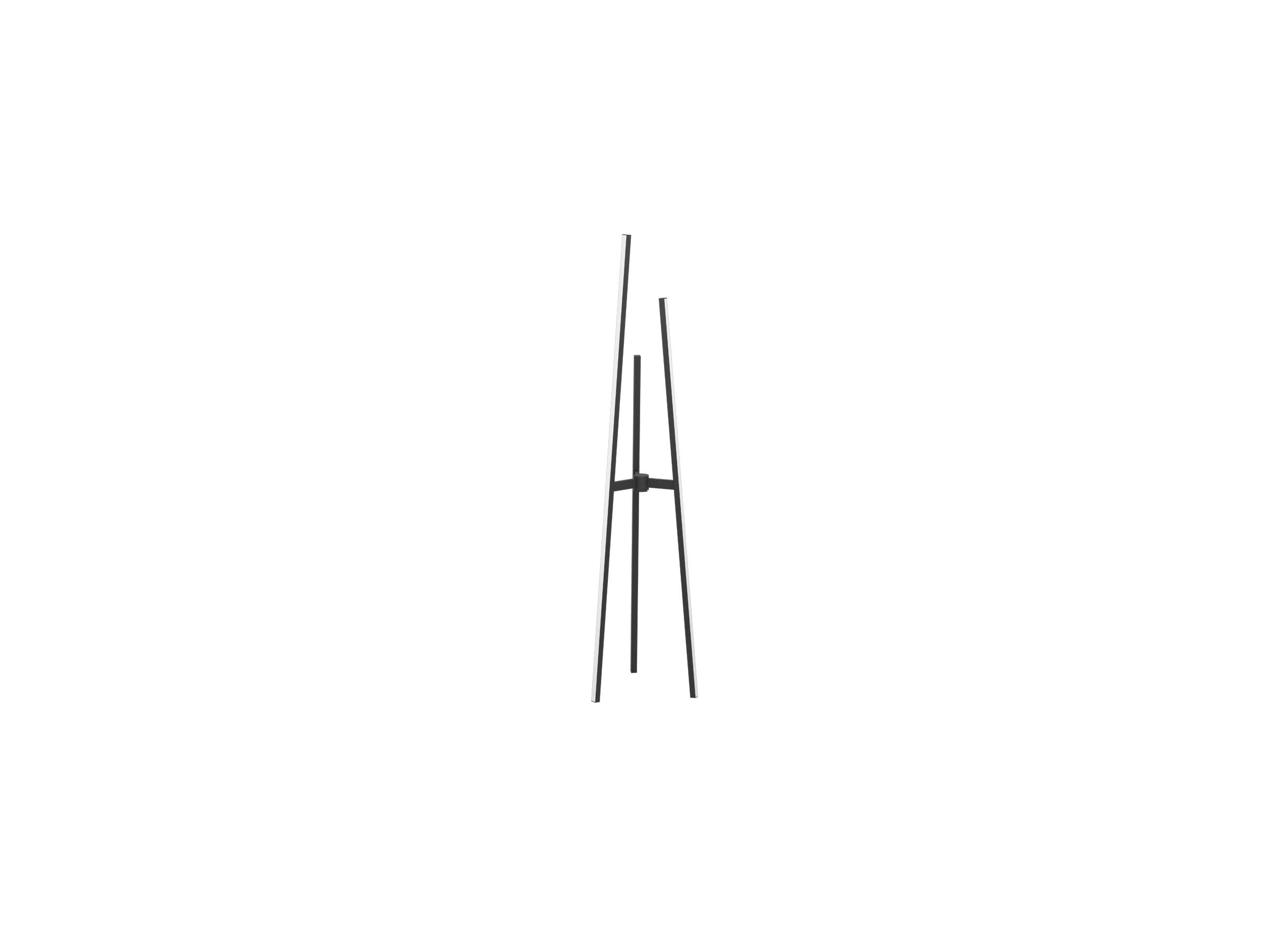Overzichtsfoto - Tripod lamp Mongolana H151cm 30W LED aluminium zwart