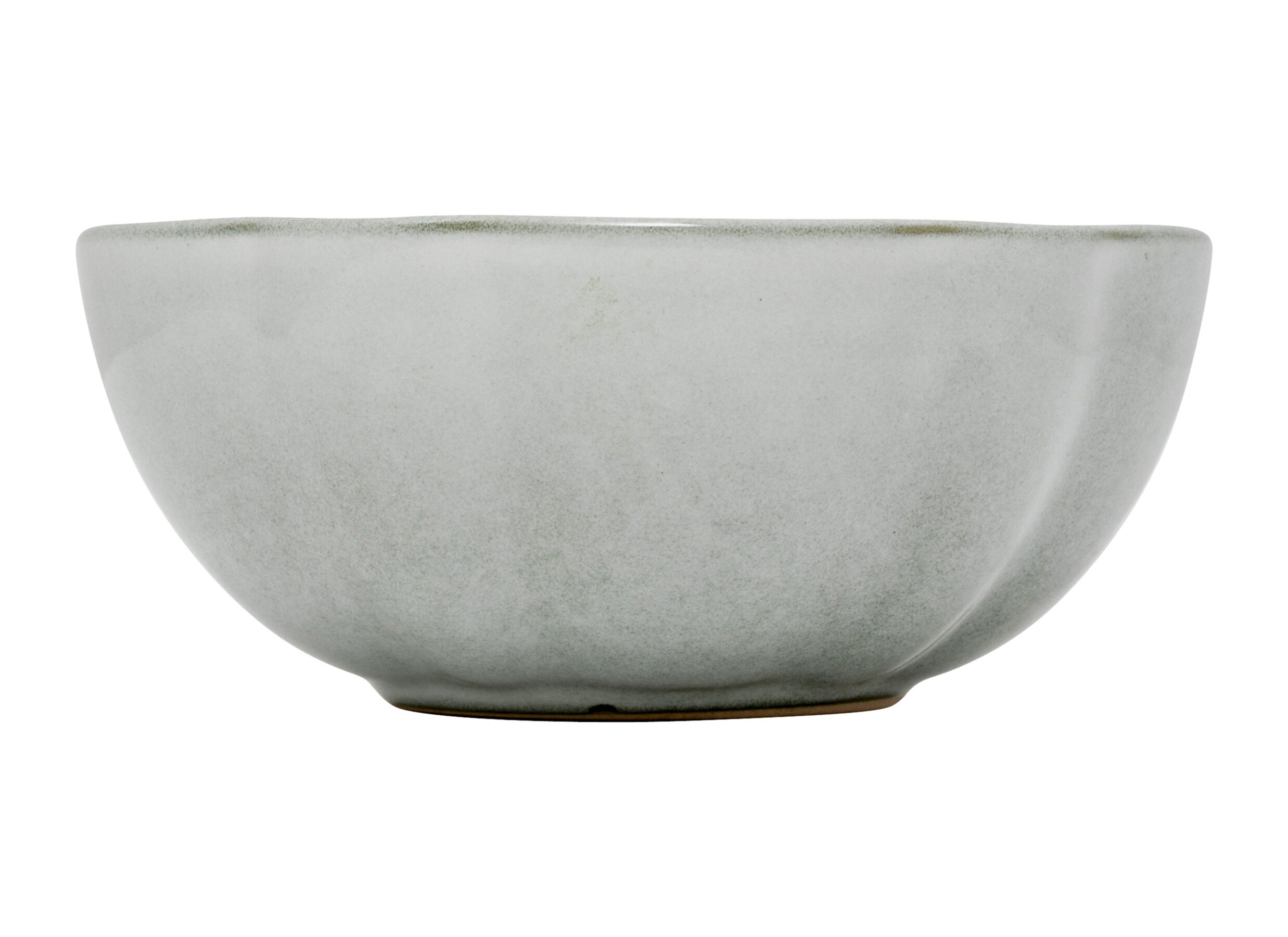 Kom Aude Ø12cm - stoneware - celadon groen