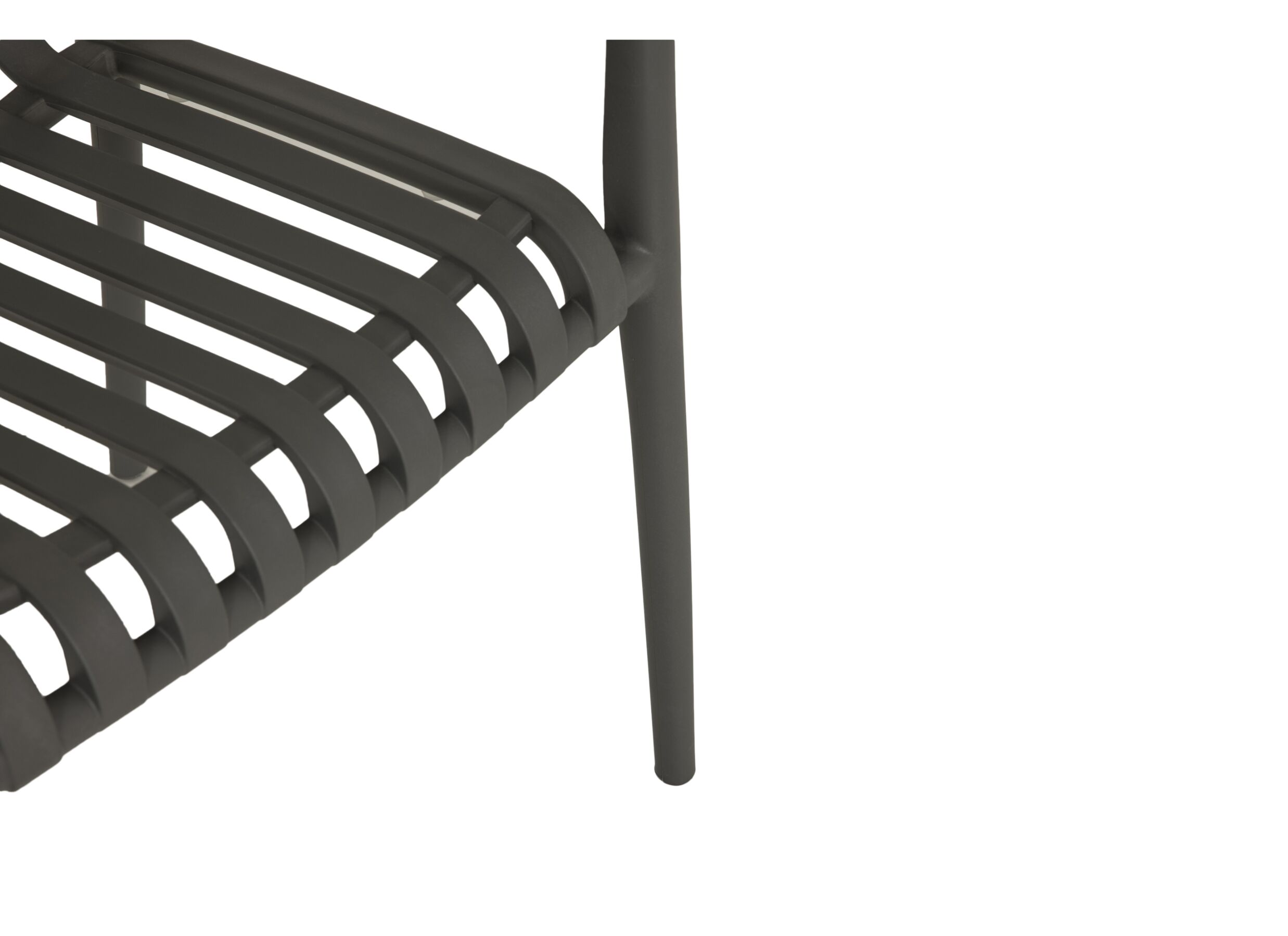 Detail - Chaise de jardin Cute 46x58x81cm - synthétique - gris