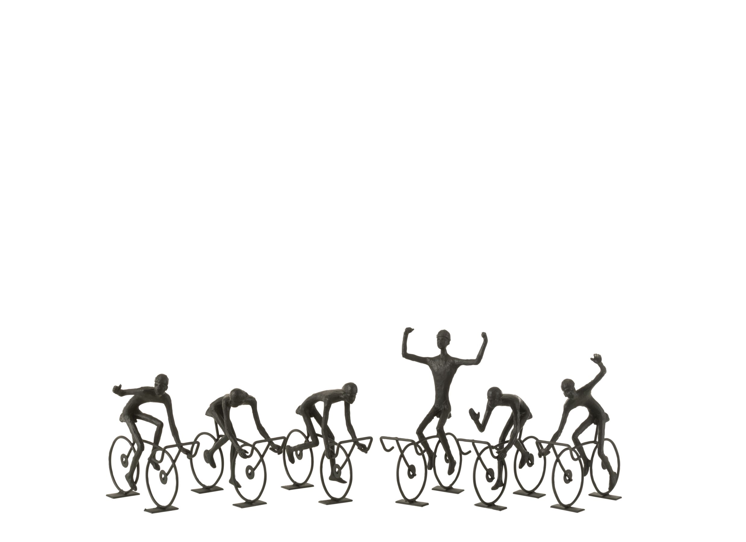Figurine Cyclistes H14cm - Figurine Cyclistes H14cm