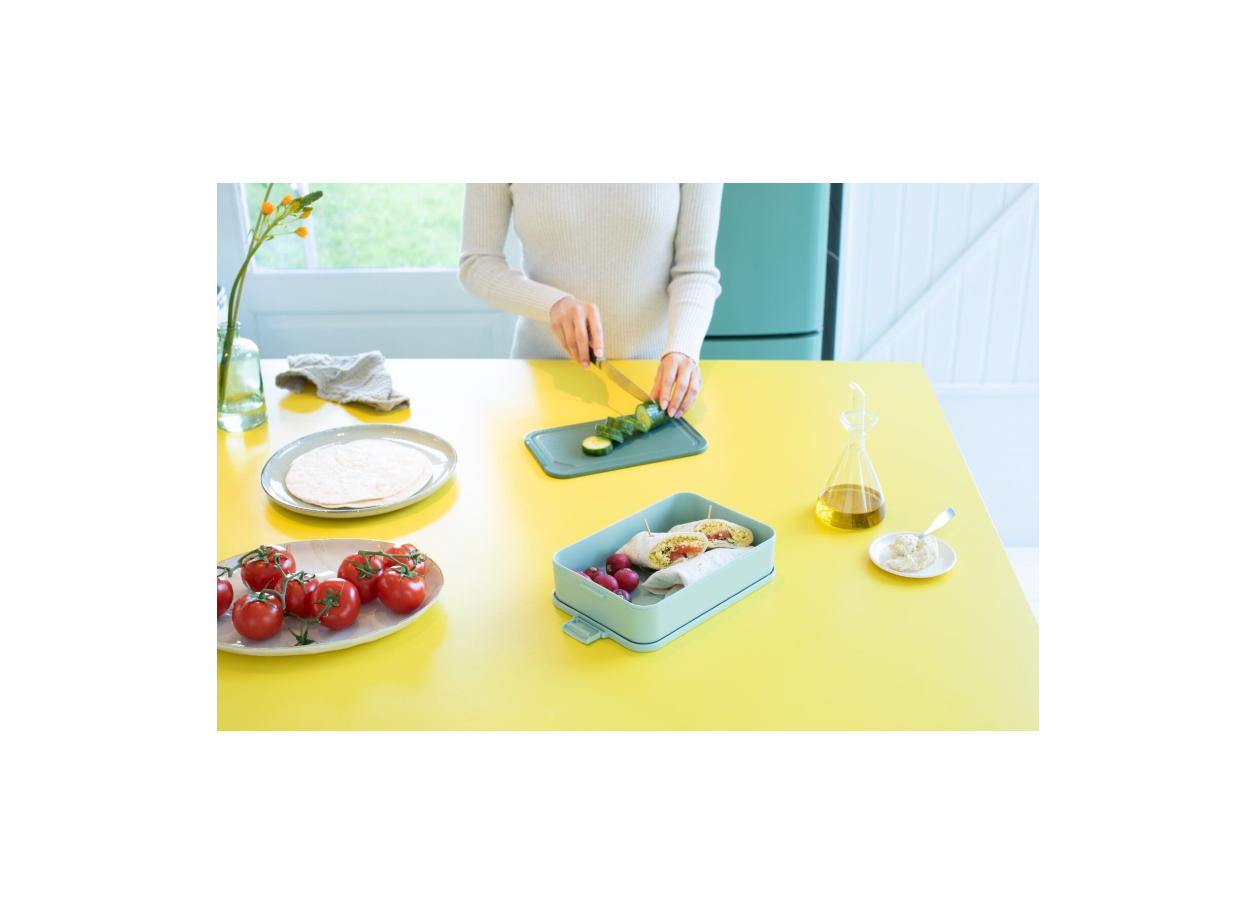 Foto ambiance - Lunch box Make&Take large jade green
