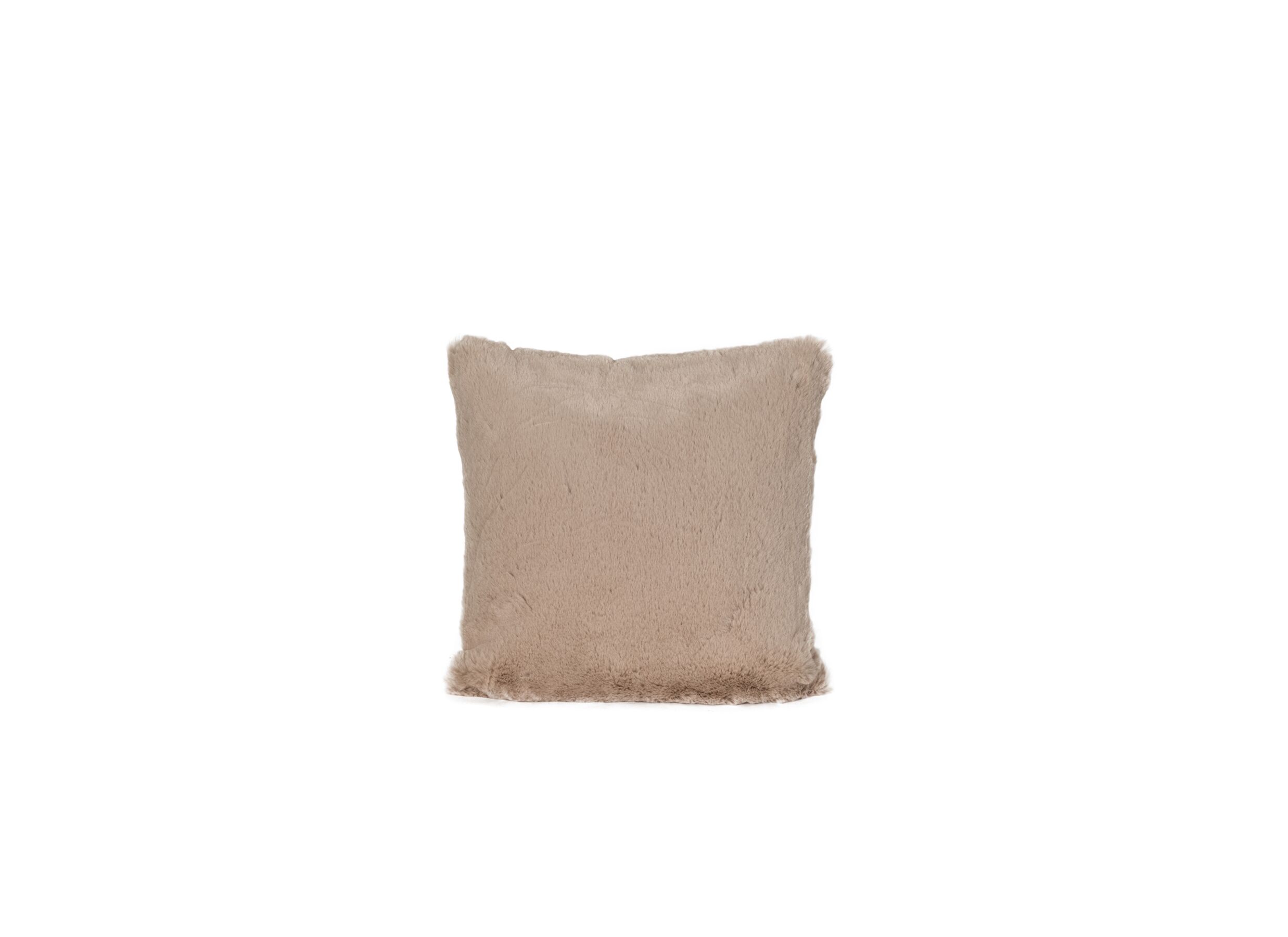 Hoofdfoto - Kussen Duffie 45x45cm - imitatie konijnenvacht - roze