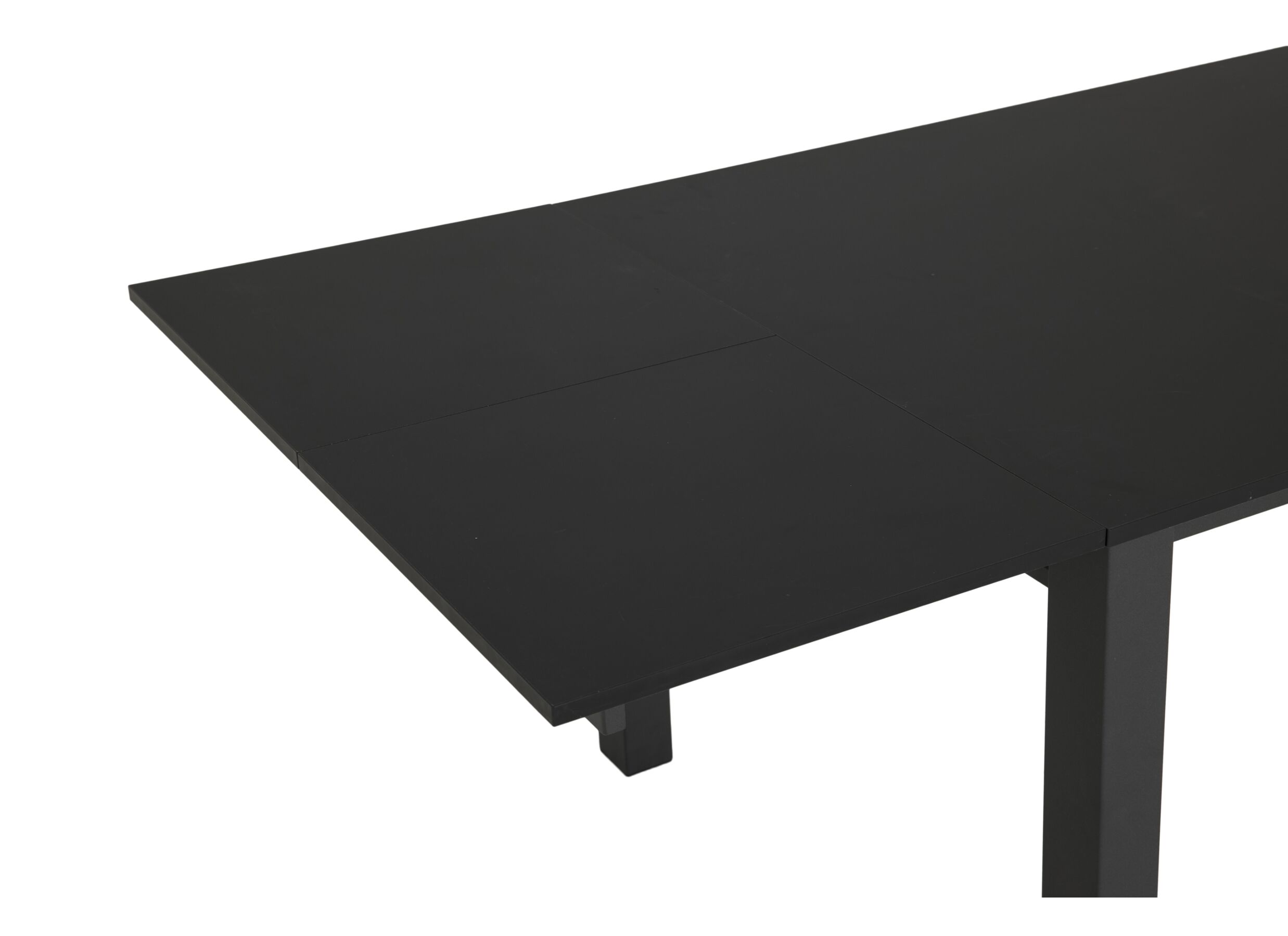 Tafel Alicante 150/200/250x90cm - HPL - zwart