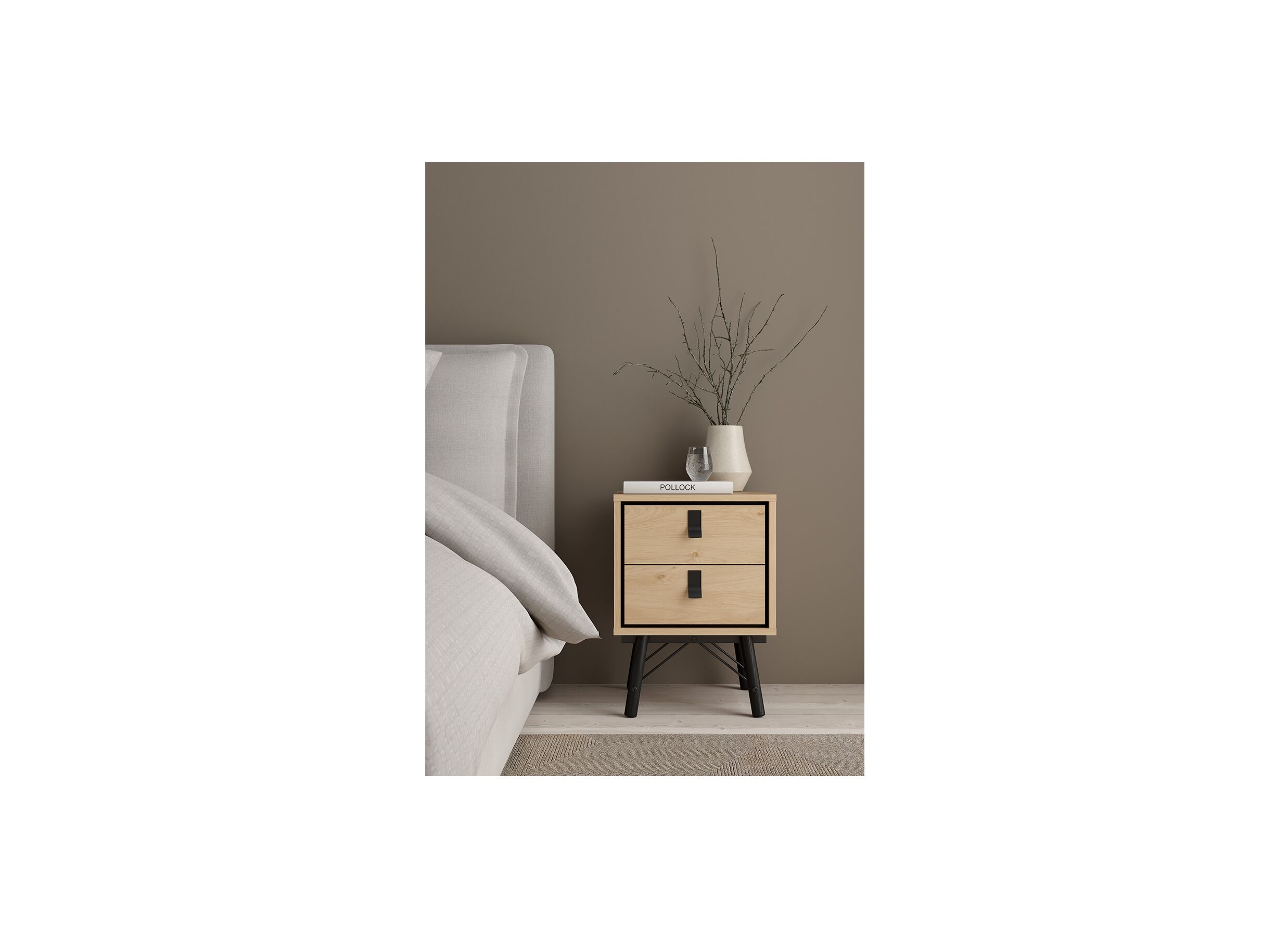 Foto ambiance - Table de chevet Ry 44x41x60cm