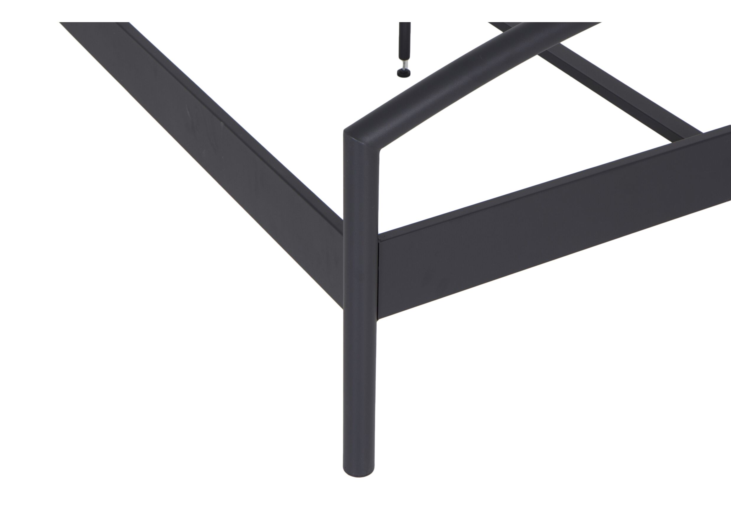 Bed You 140x200cm - metaal - zwart