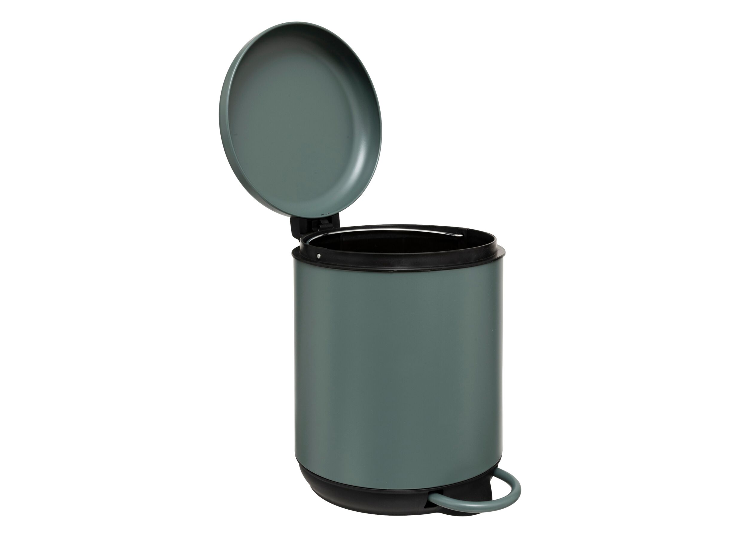 Overzichtsfoto - Pedaalemmer Duo 5L - metaal & kunststof - ficus