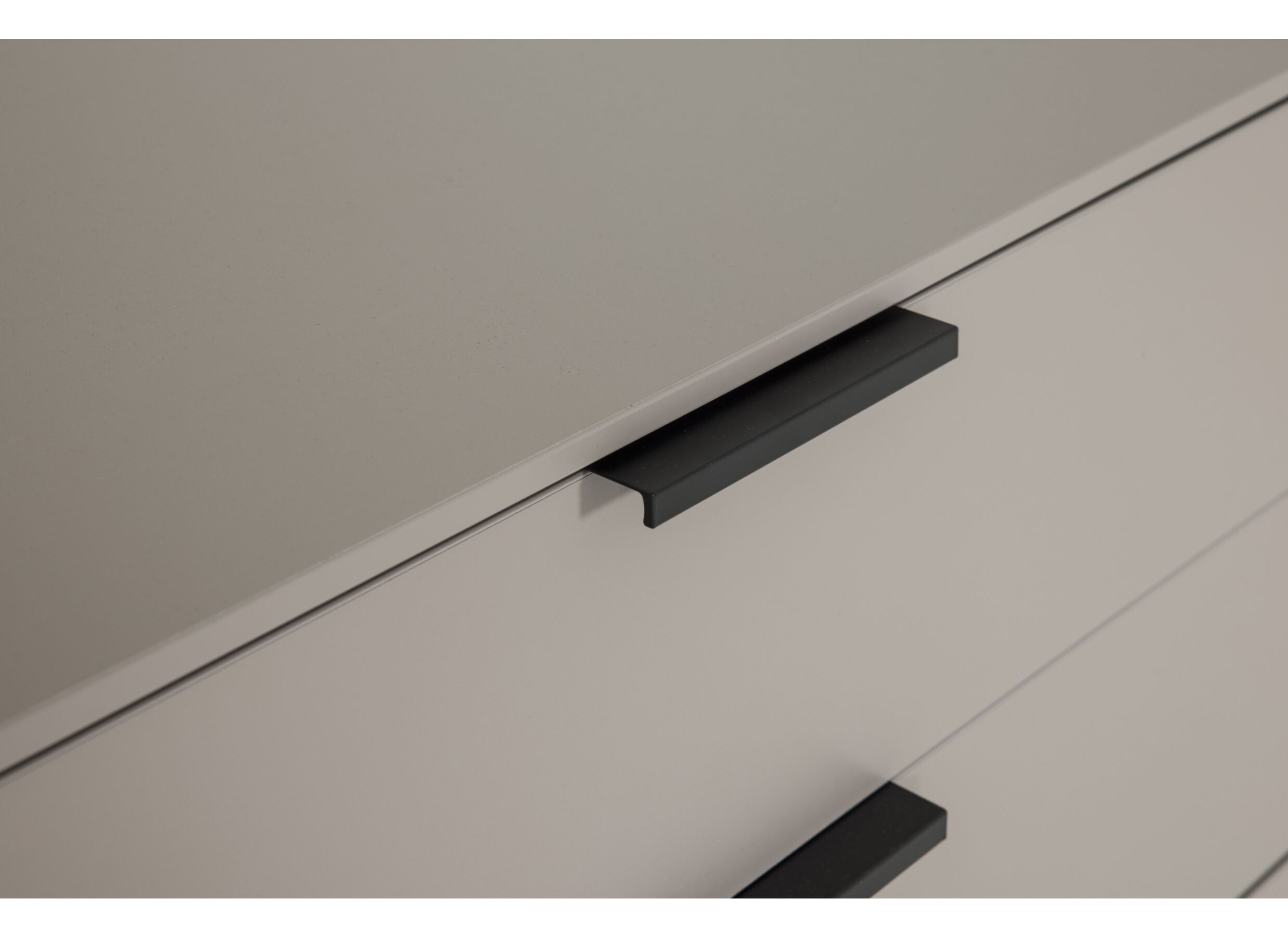 Detailfoto - Commode 120x80x42cm - decor - fango/zwart