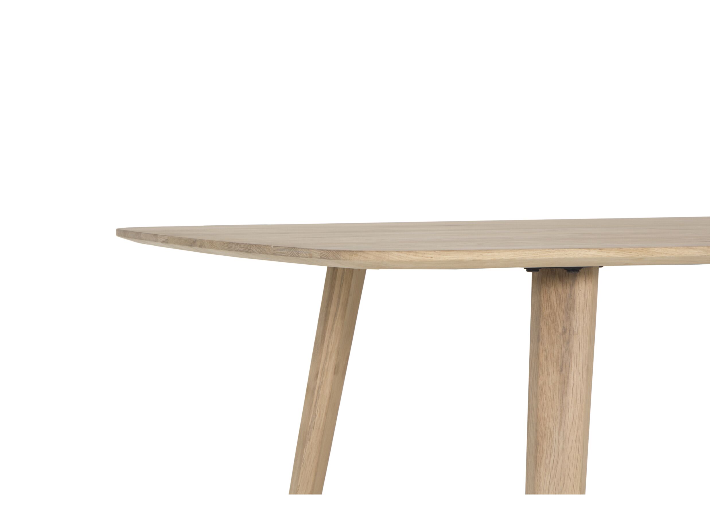 Table Rosetta 220x100cm - chêne massif - naturel