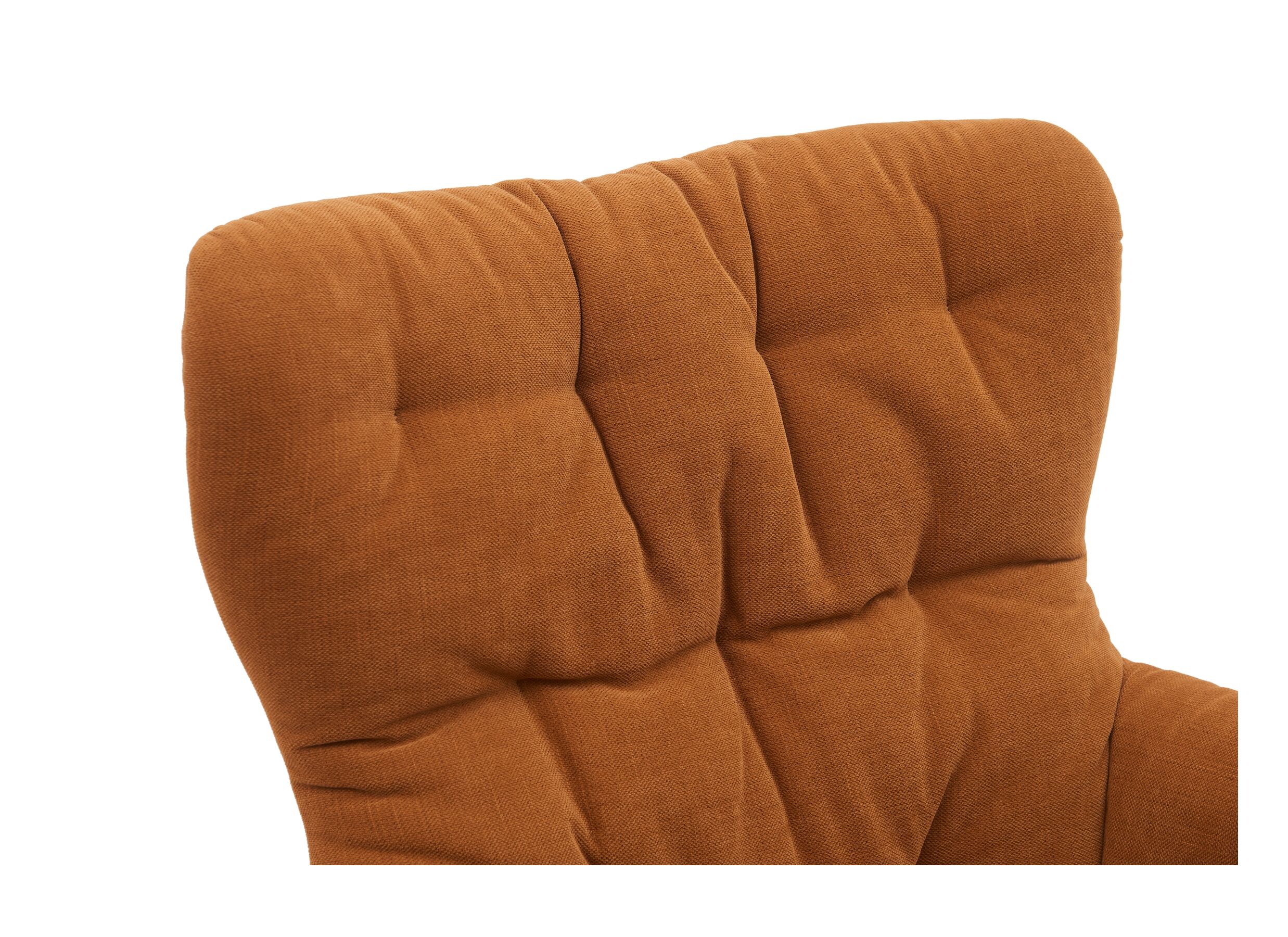 Fauteuil Hopi 80x83x88cm - stof - oranje