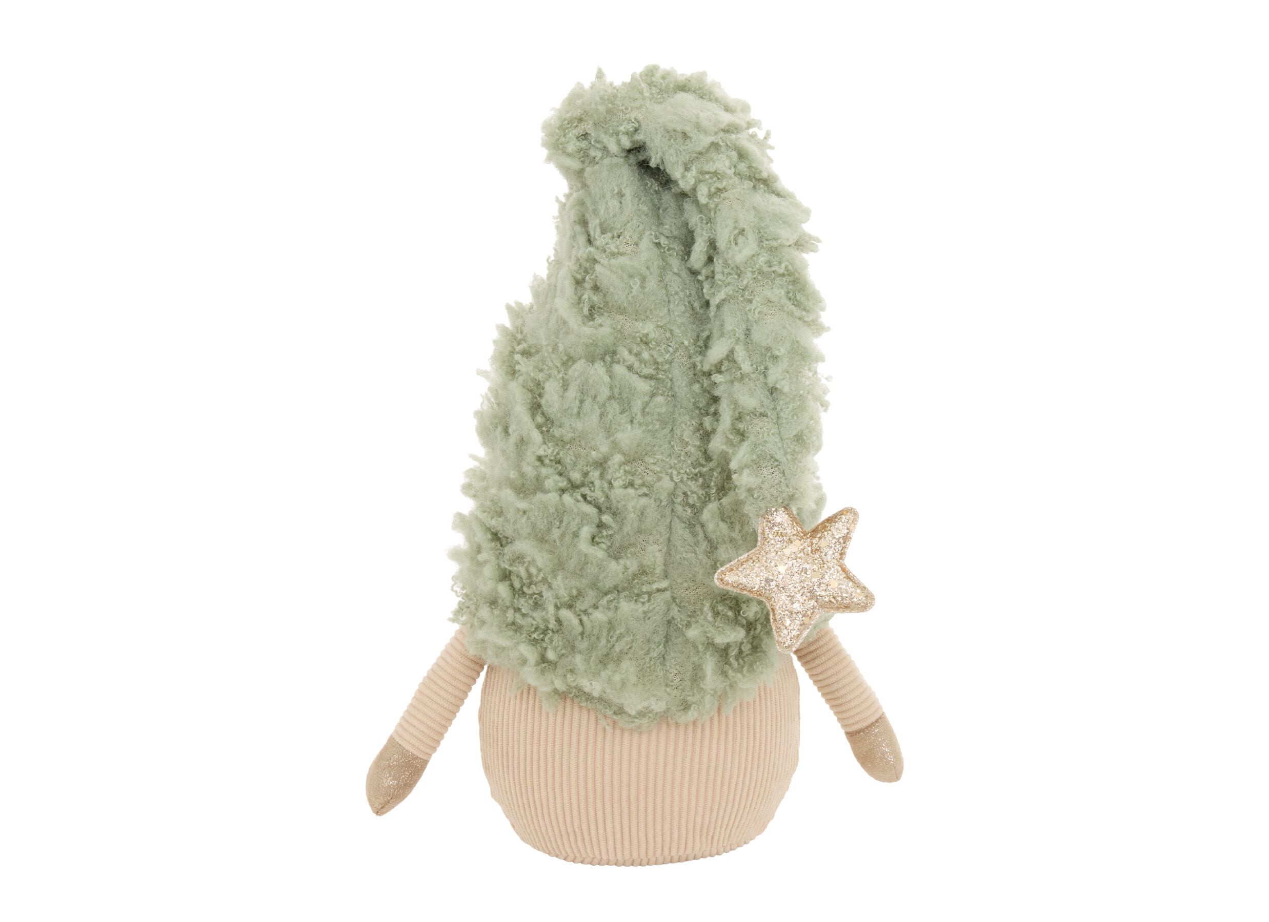 Detailfoto - Kerstdecoratie Gnoom H81cm - stof - multicolor