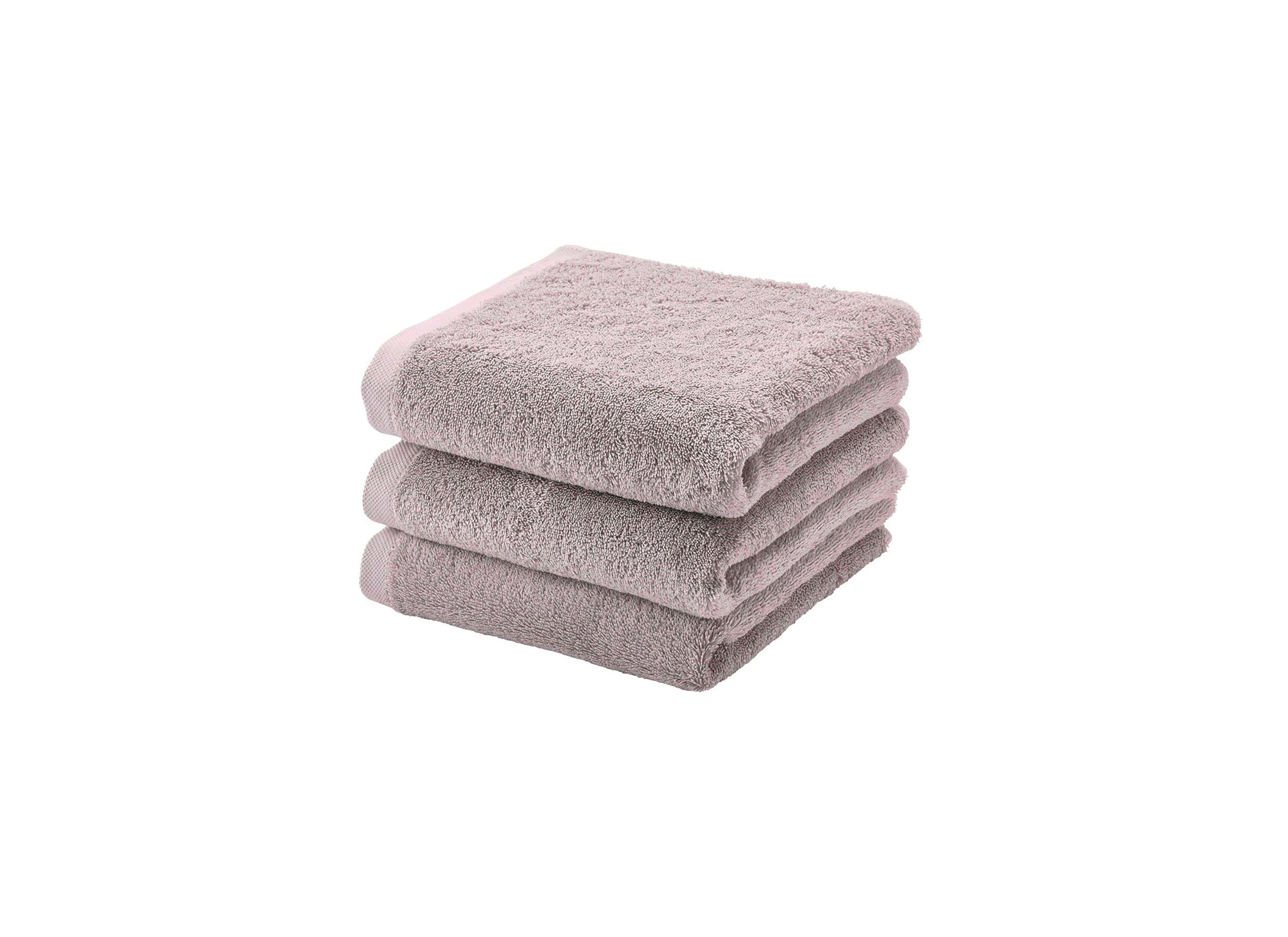 Handdoek London 55x100cm - stof - nude - Serviette de bain London 55x100cm - tissu - nude