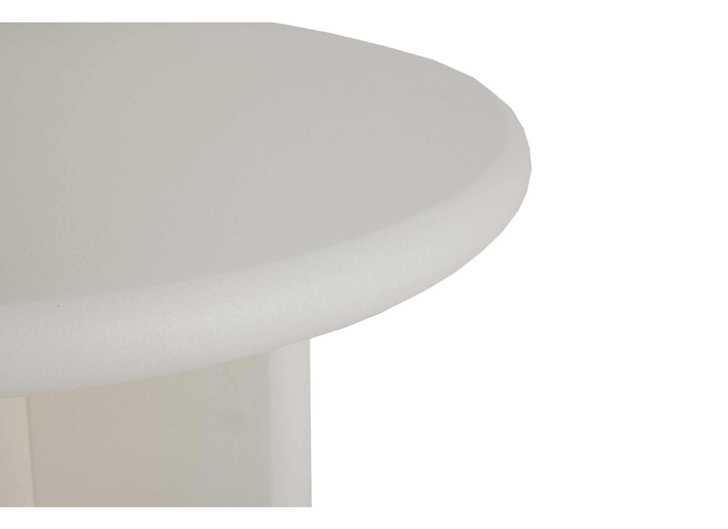 Detail - Table basse Actor 60x45cm - décor - milky white