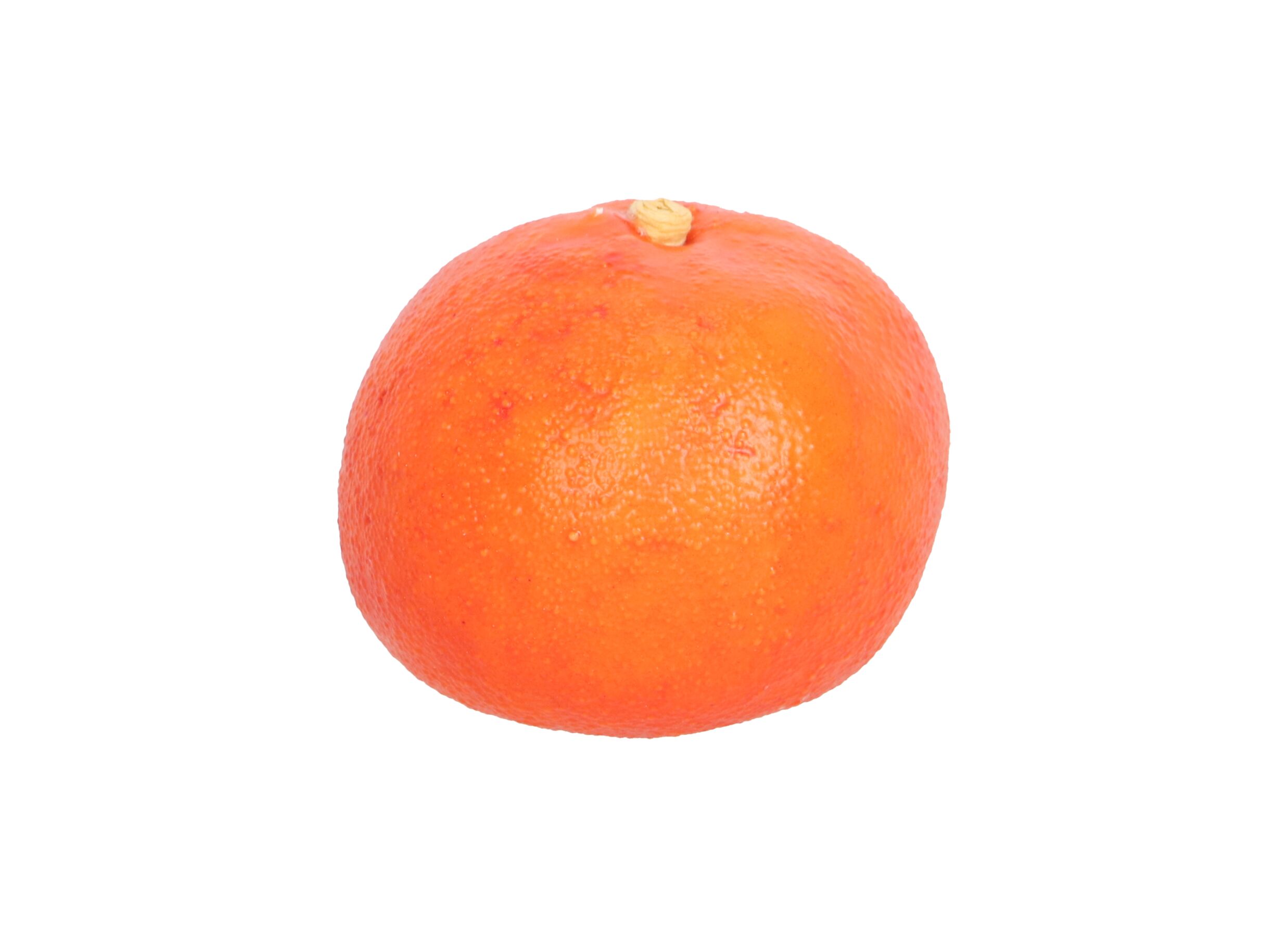 Plus Important - Déco Mandarine Ø7,3cm - plastique - orange