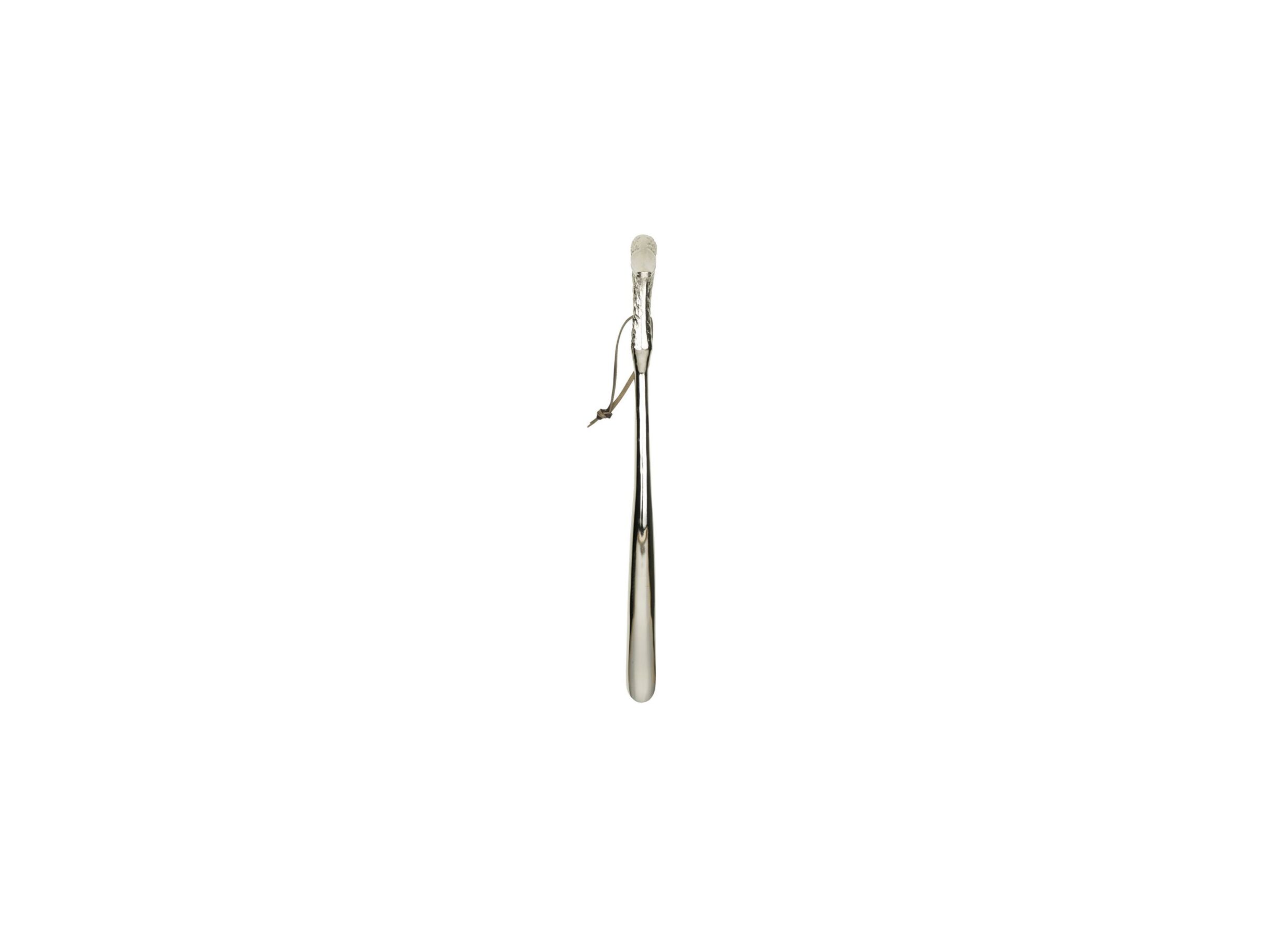 Overzichtsfoto - Schoenlepel Eend H56cm - aluminium - zilver