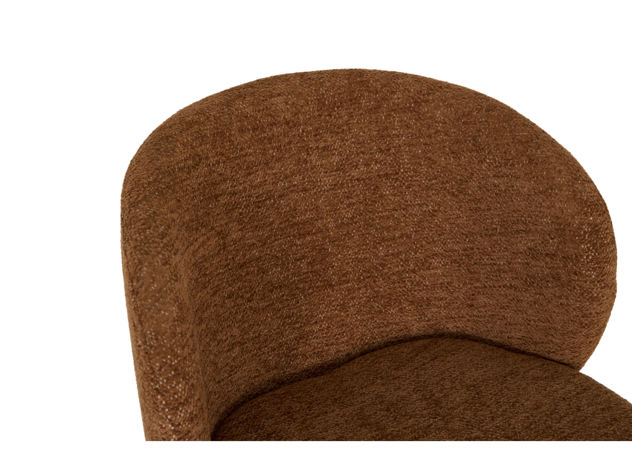 Barstoel Shell ZH65cm - stof - roest