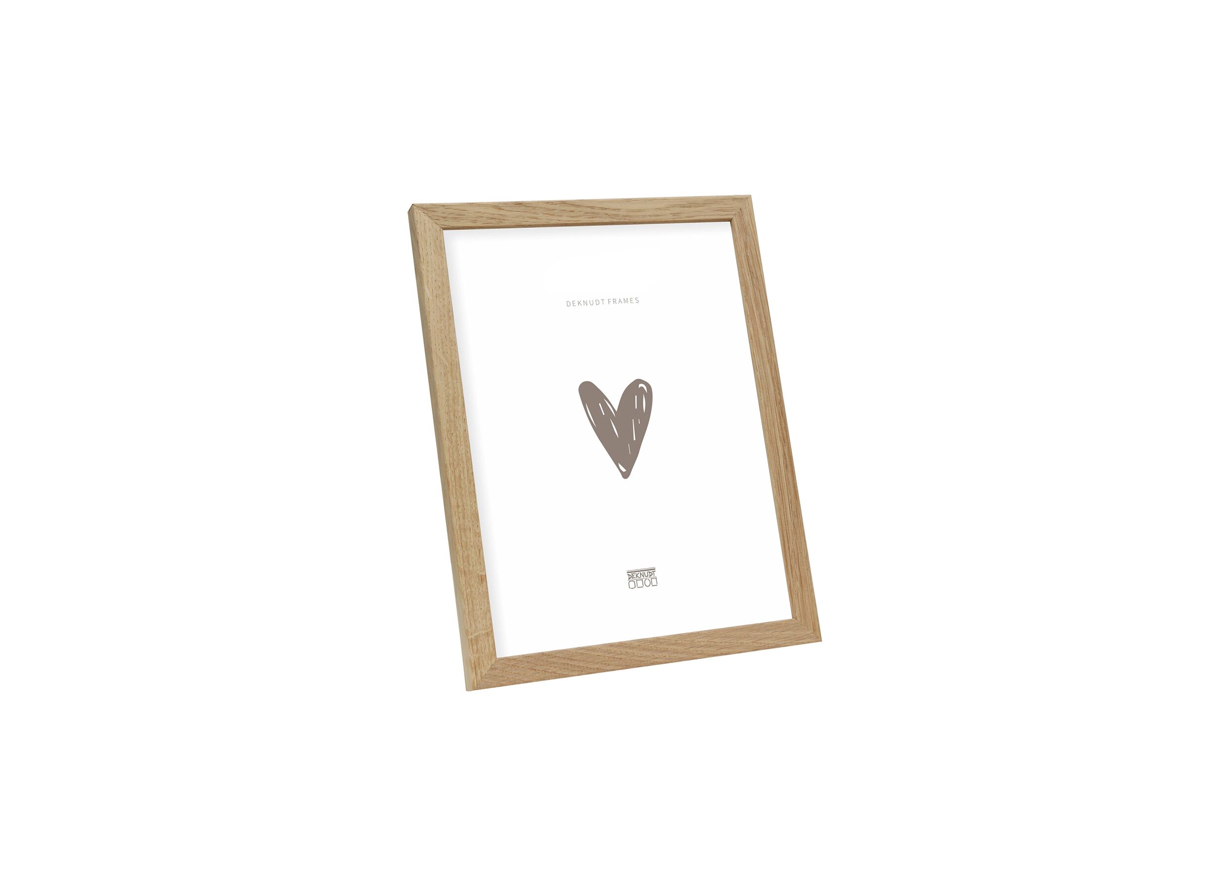 Fotokader 20x15cm - hout & glas - bruin
