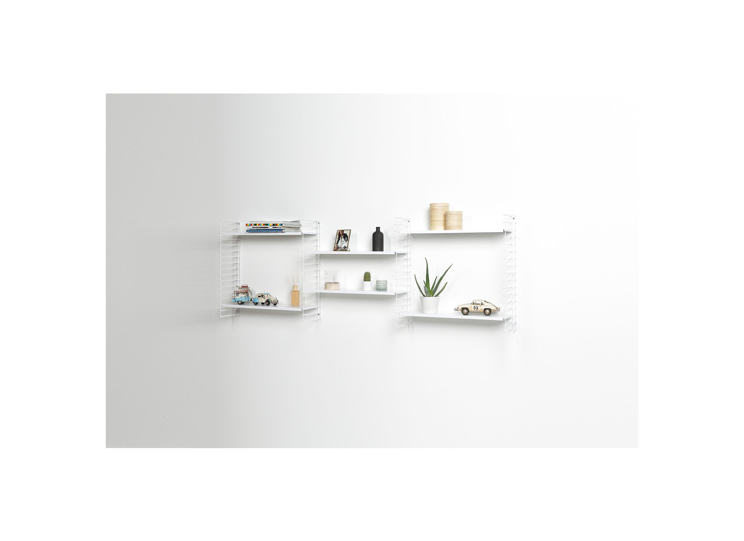 Étagère murale Tomado 70x21x68cm blanc