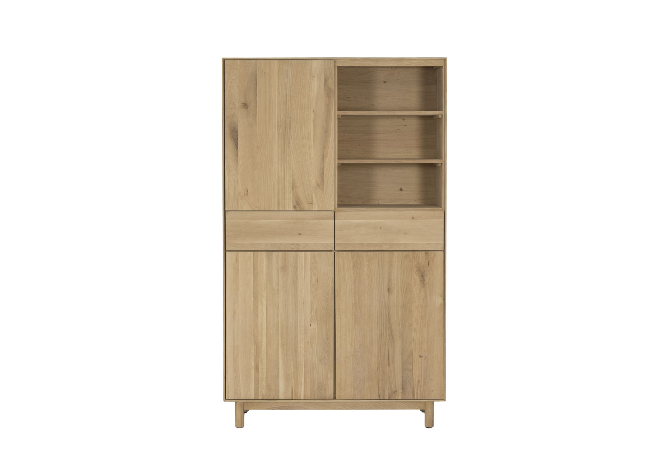 Overzichtsfoto - Barkast Summer 120cm - eik massief & decor - naturel