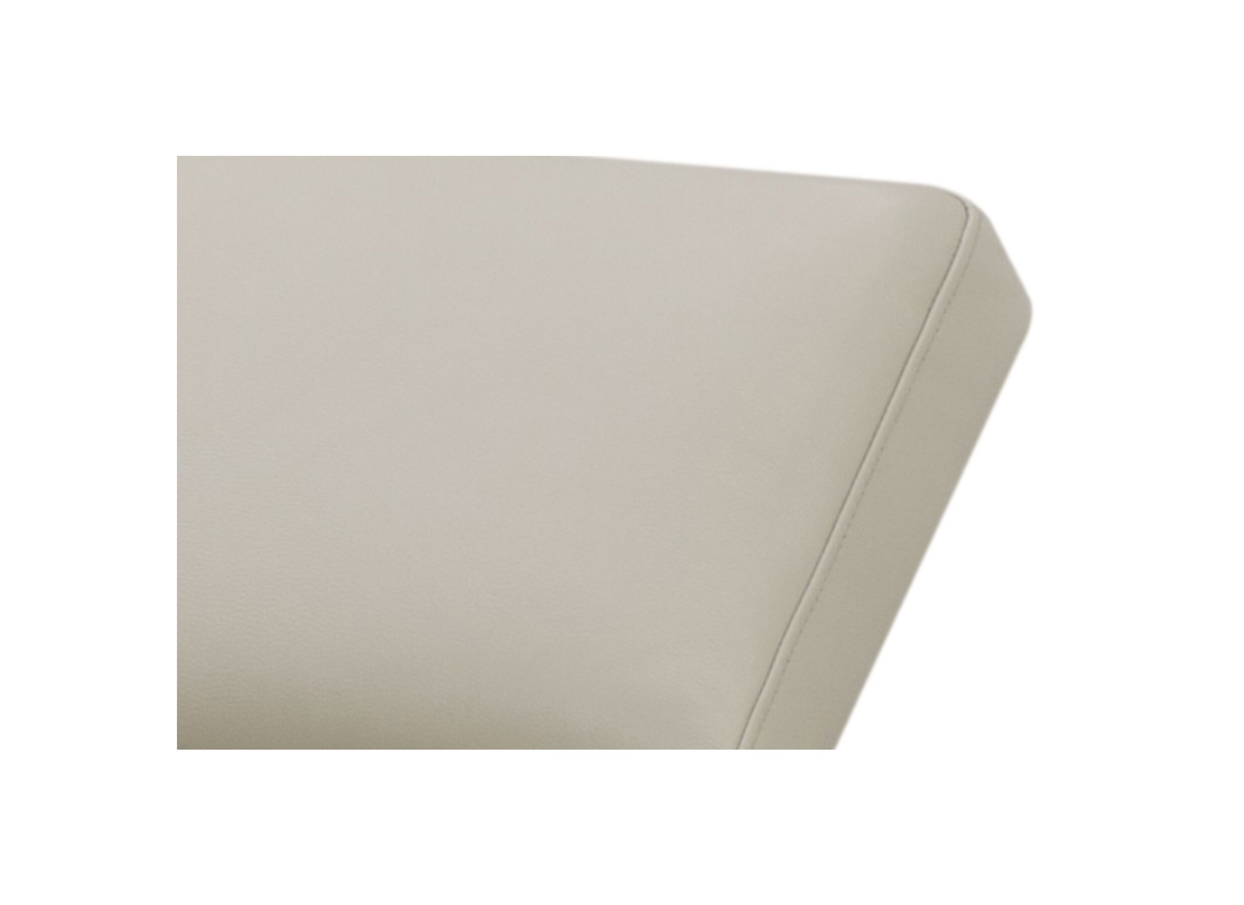 Detailfoto - Hoeksalon Nyx 322x257cm - leder - lichtgrijs met relax