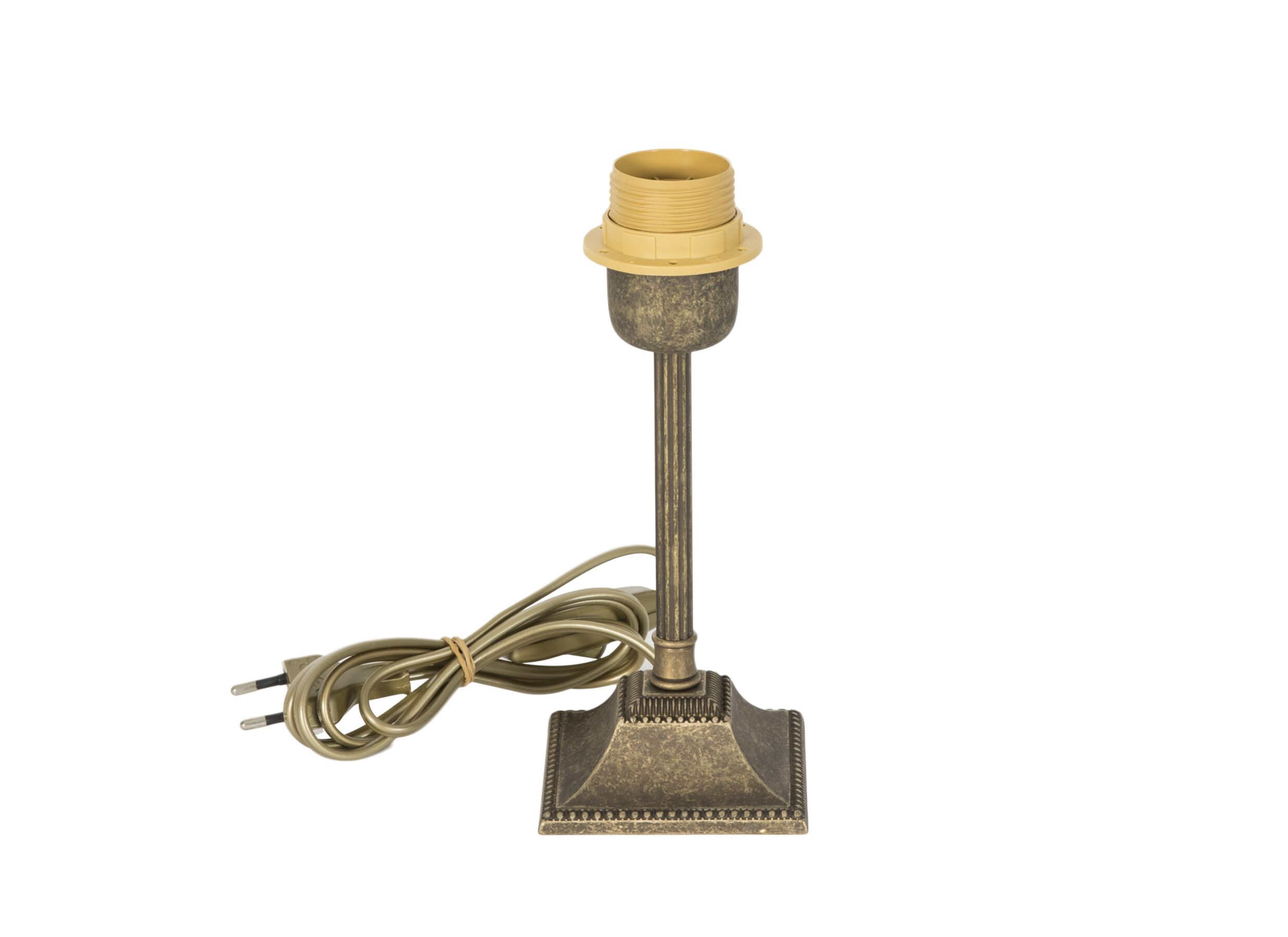 Plus Important - Pied de lampe E27 - métal - or