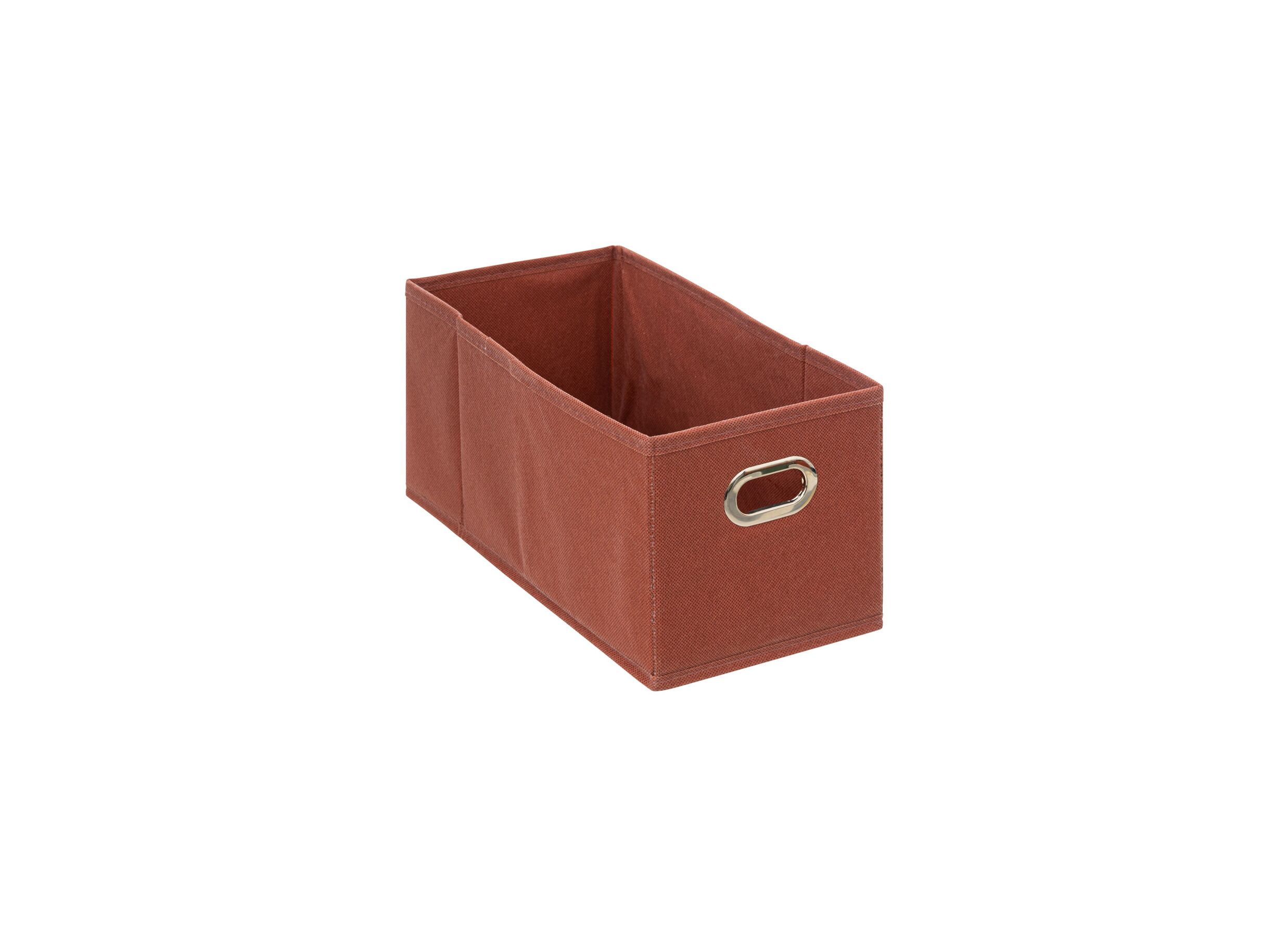 Boite de rangement 31x15x15cm terracotta - Boite de rangement 31x15x15cm terracotta