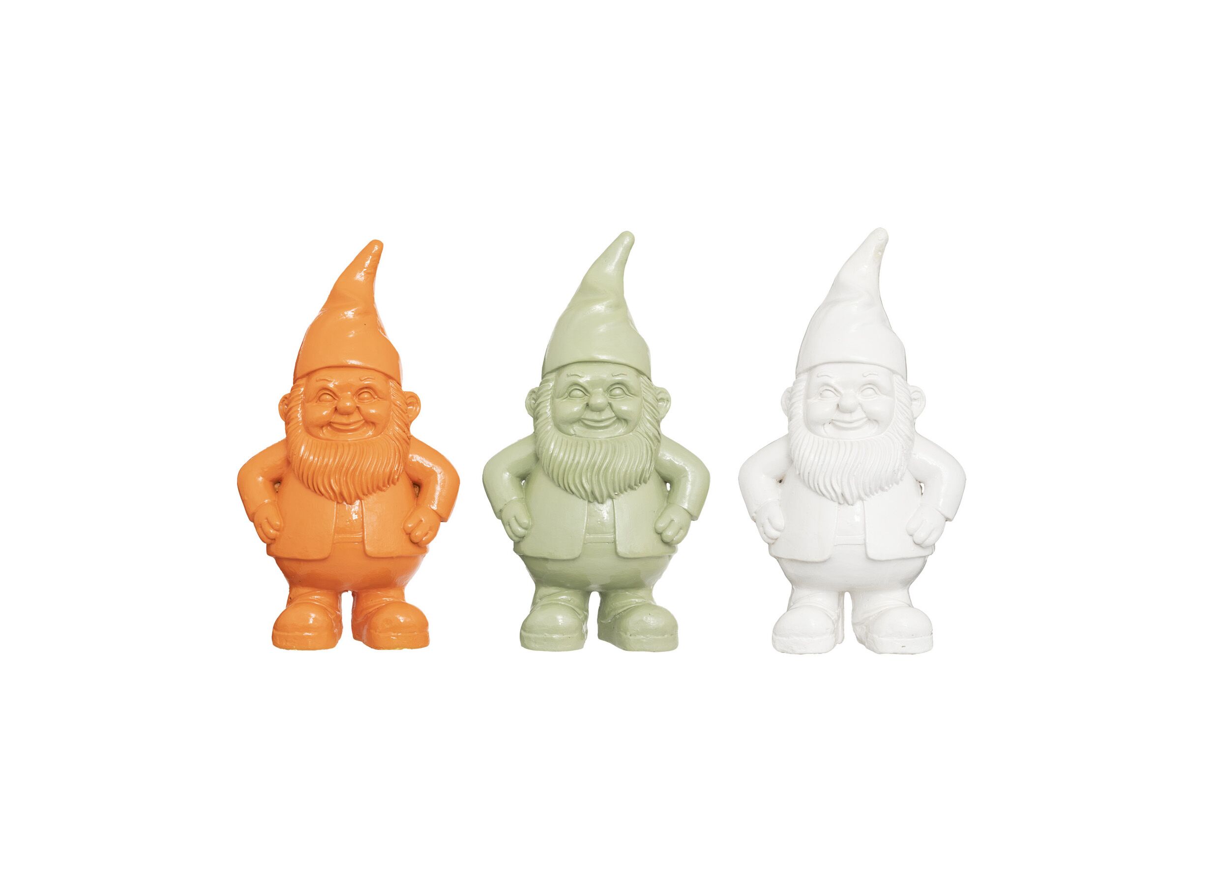 Beeldje Kabouter H42cm - stoneware - multicolor - Statuette Gnome H42cm - stoneware - multicolore