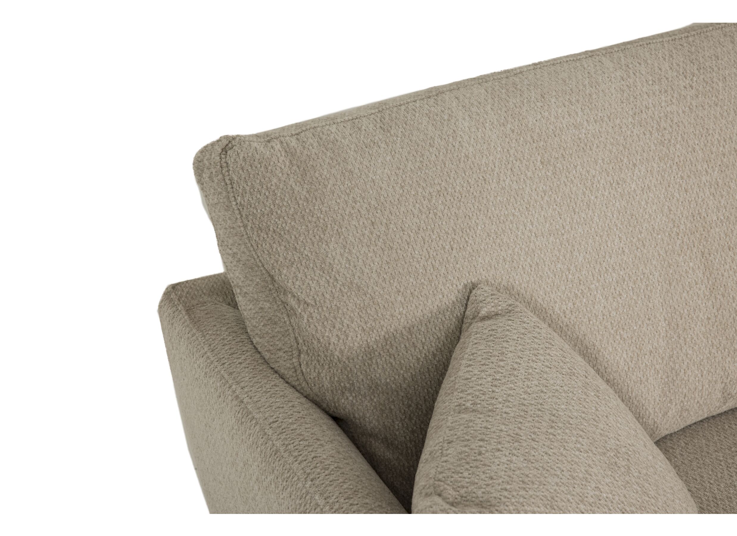 Hoeksalon Namur 293x160cm - stof - beige