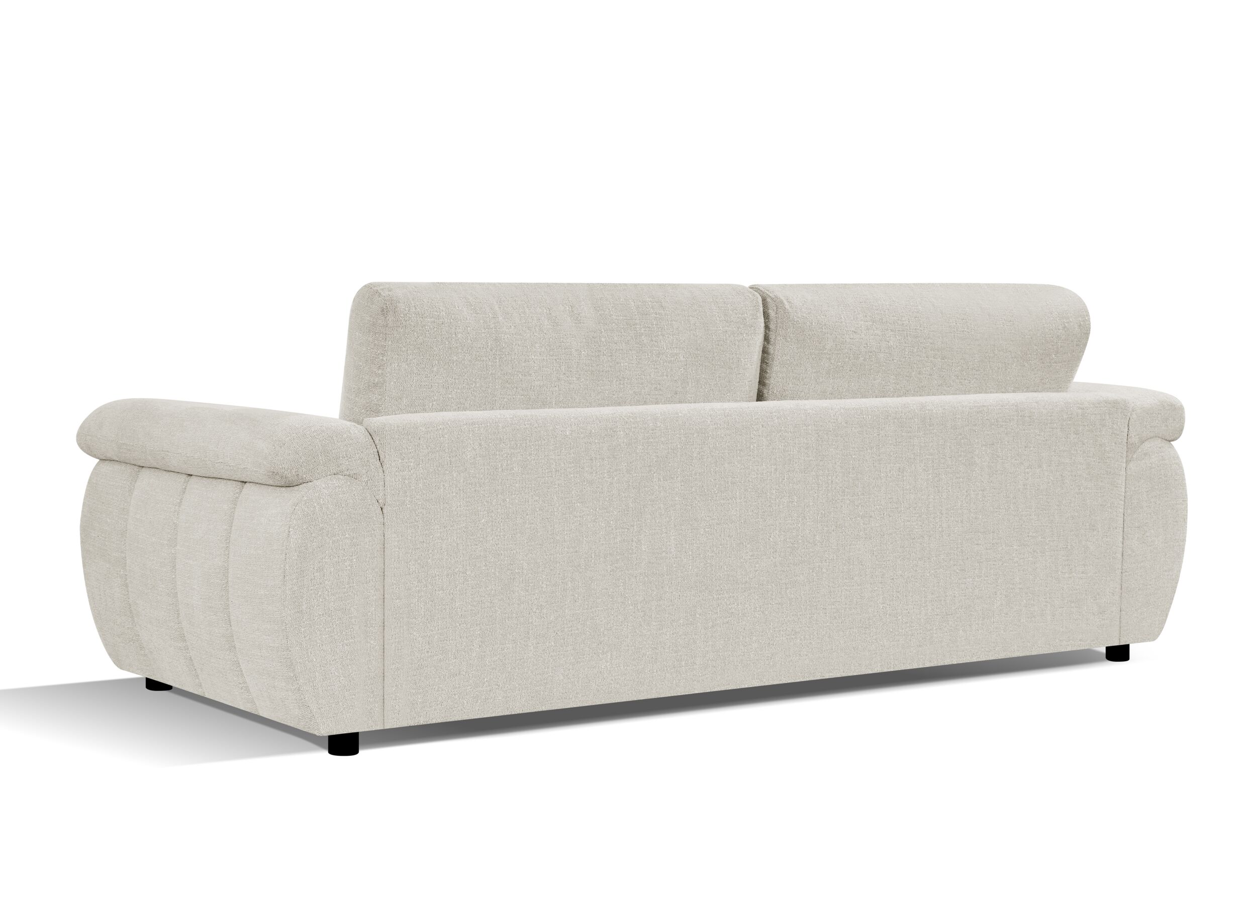 Aperçu - Canapé Maravilla 3 places - fibre polyester - beige