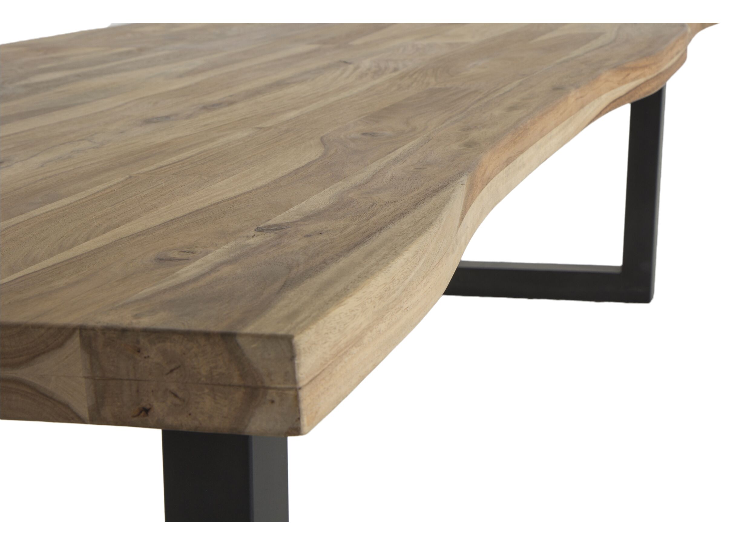 Banc Scarface 270cm - sheesham massif - naturel