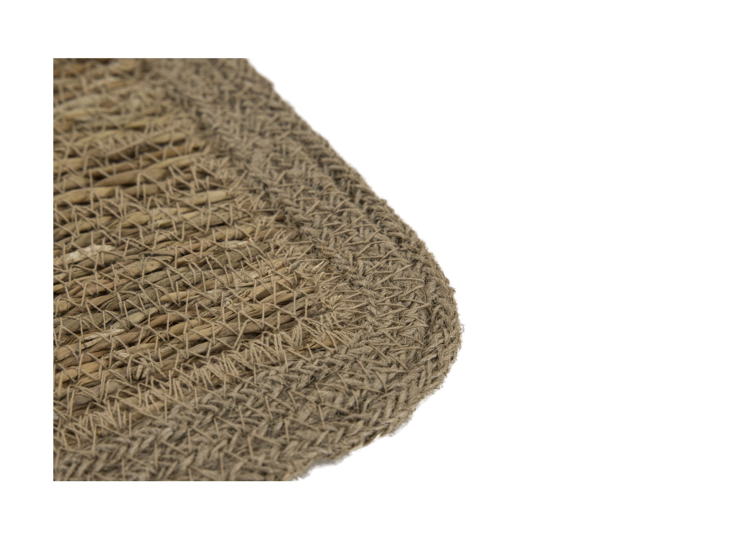Detail - Set de table Shan 33x45cm - herbier marin/jute - naturel