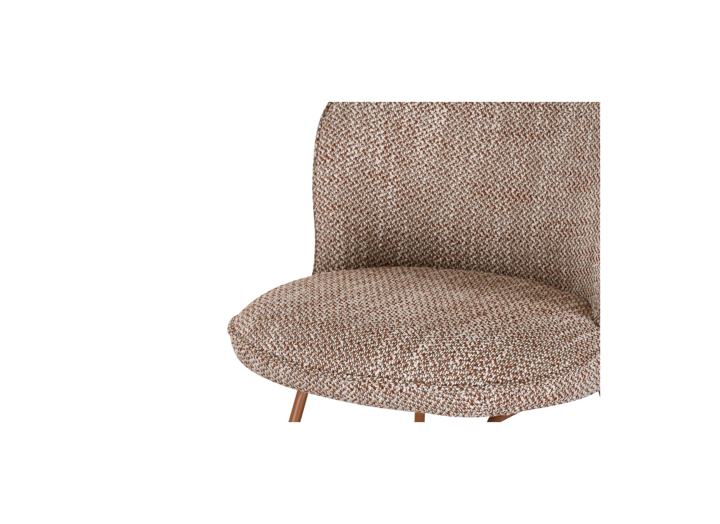 Detail - Chaise de bar Juma ZH67cm - tissu - brun clair