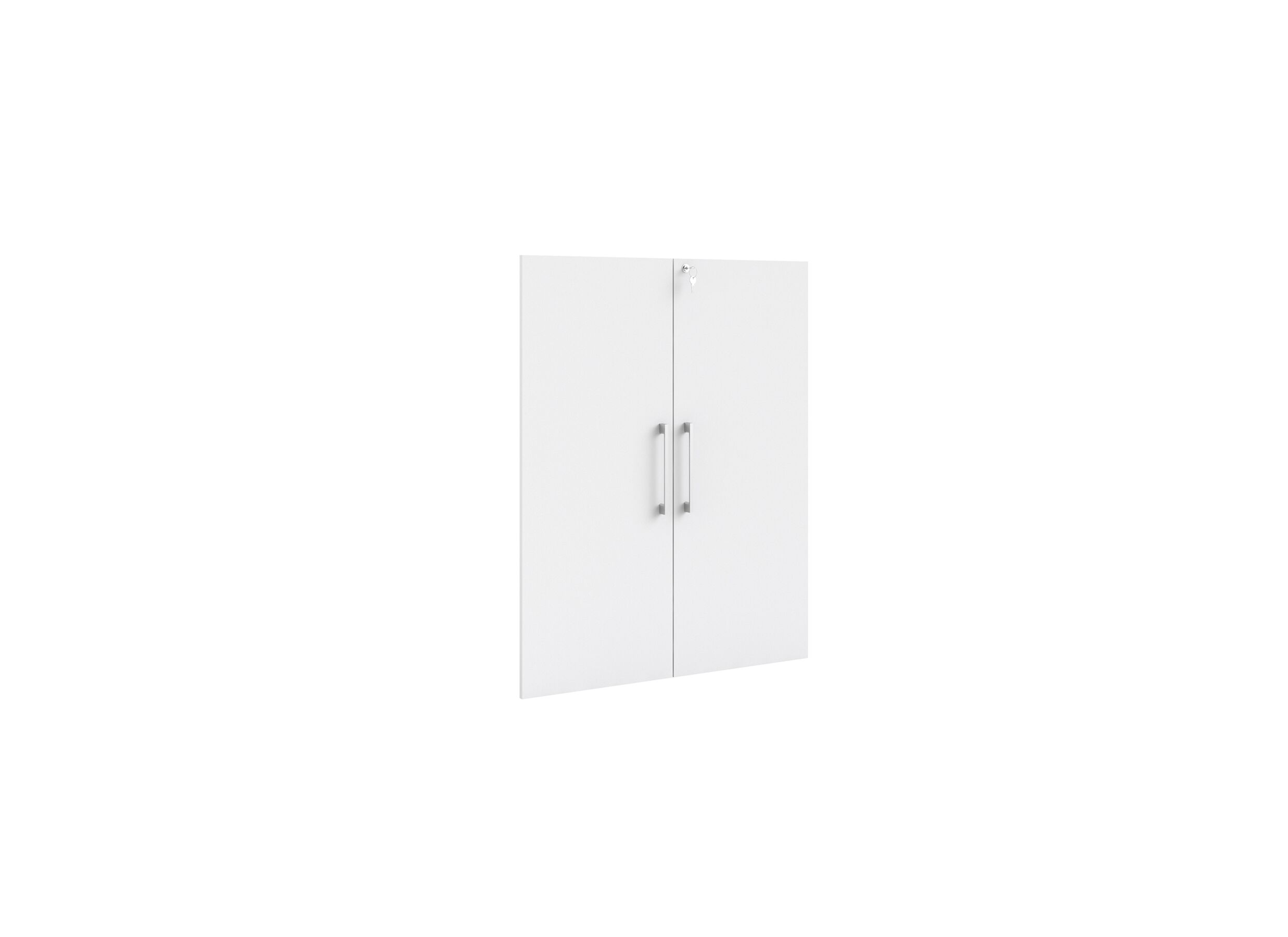 Kleerkast Prima 83,7cm - melamine - wit