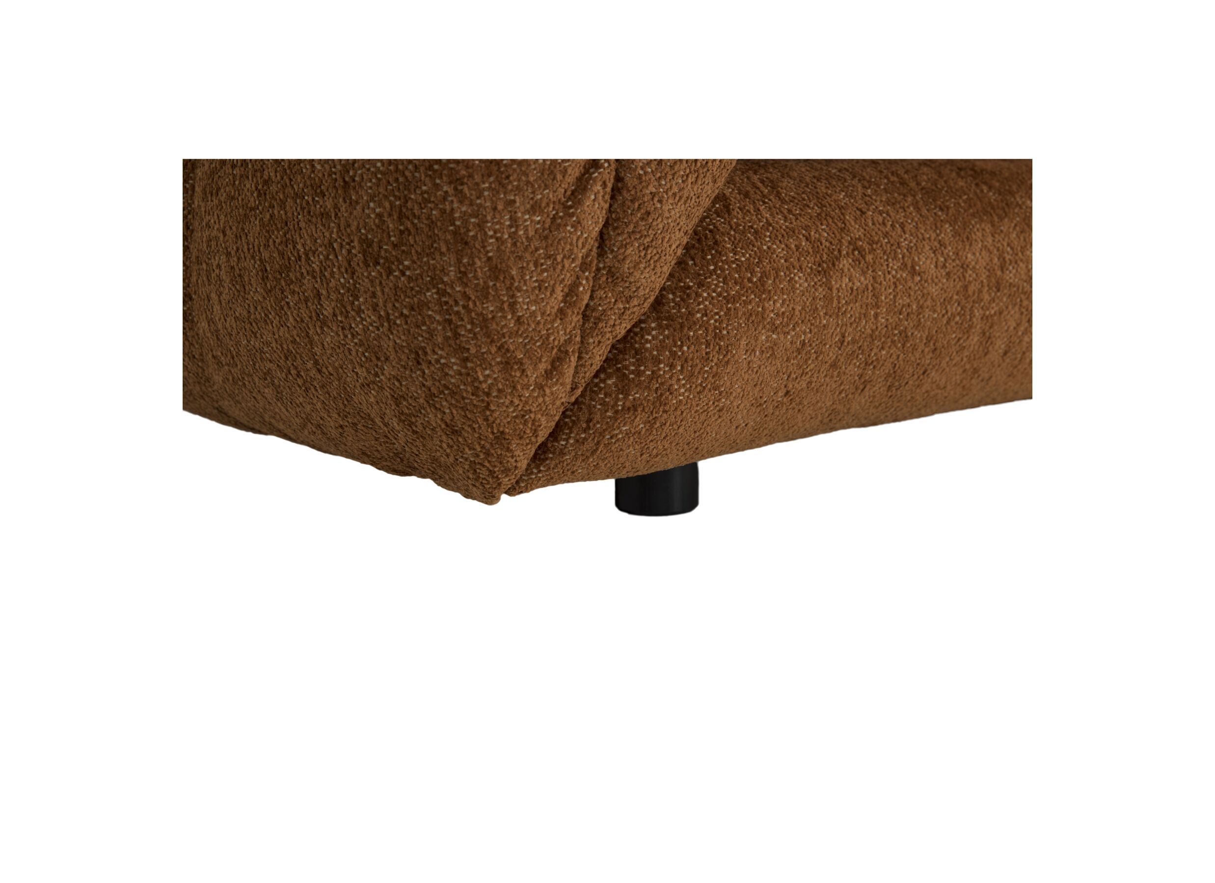 Detail - Canapé d'angle Molise 300x185cm - tissu - terra