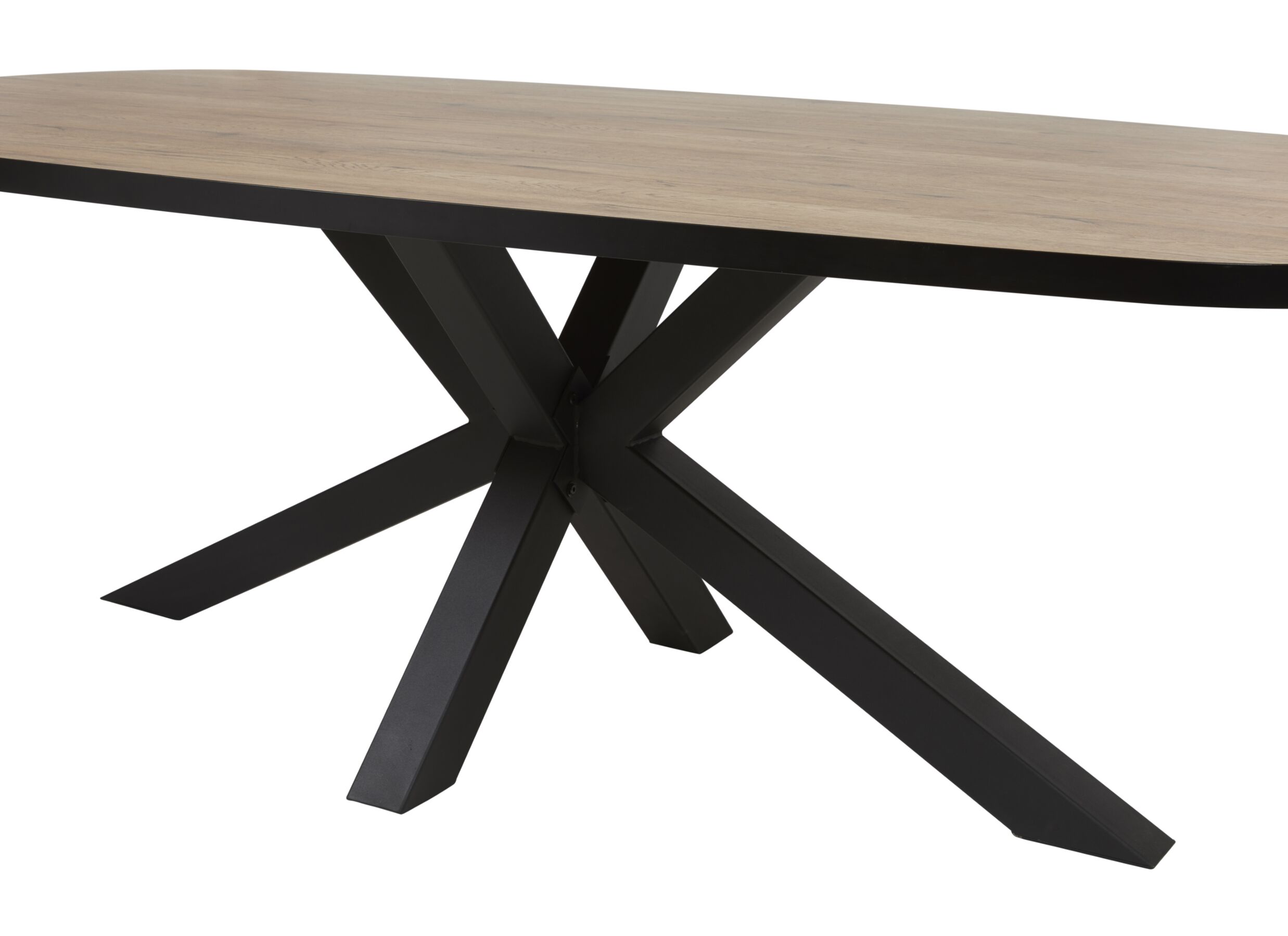 Table Otto Piero 230x119cm - film décoratif - scarlet chêne