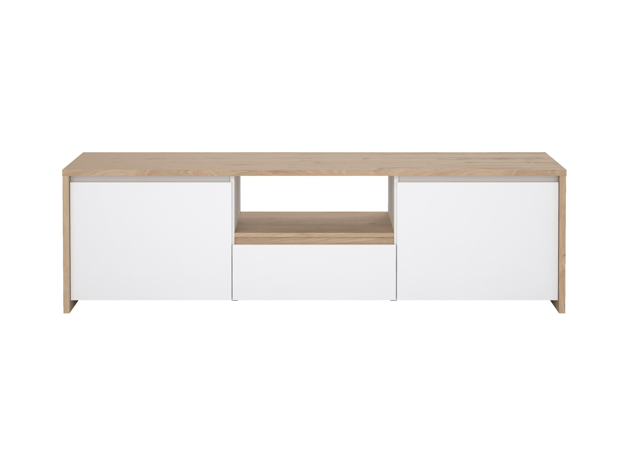 Overzichtsfoto - Tv-meubel Next 179cm - decor - wit & jackson hickory