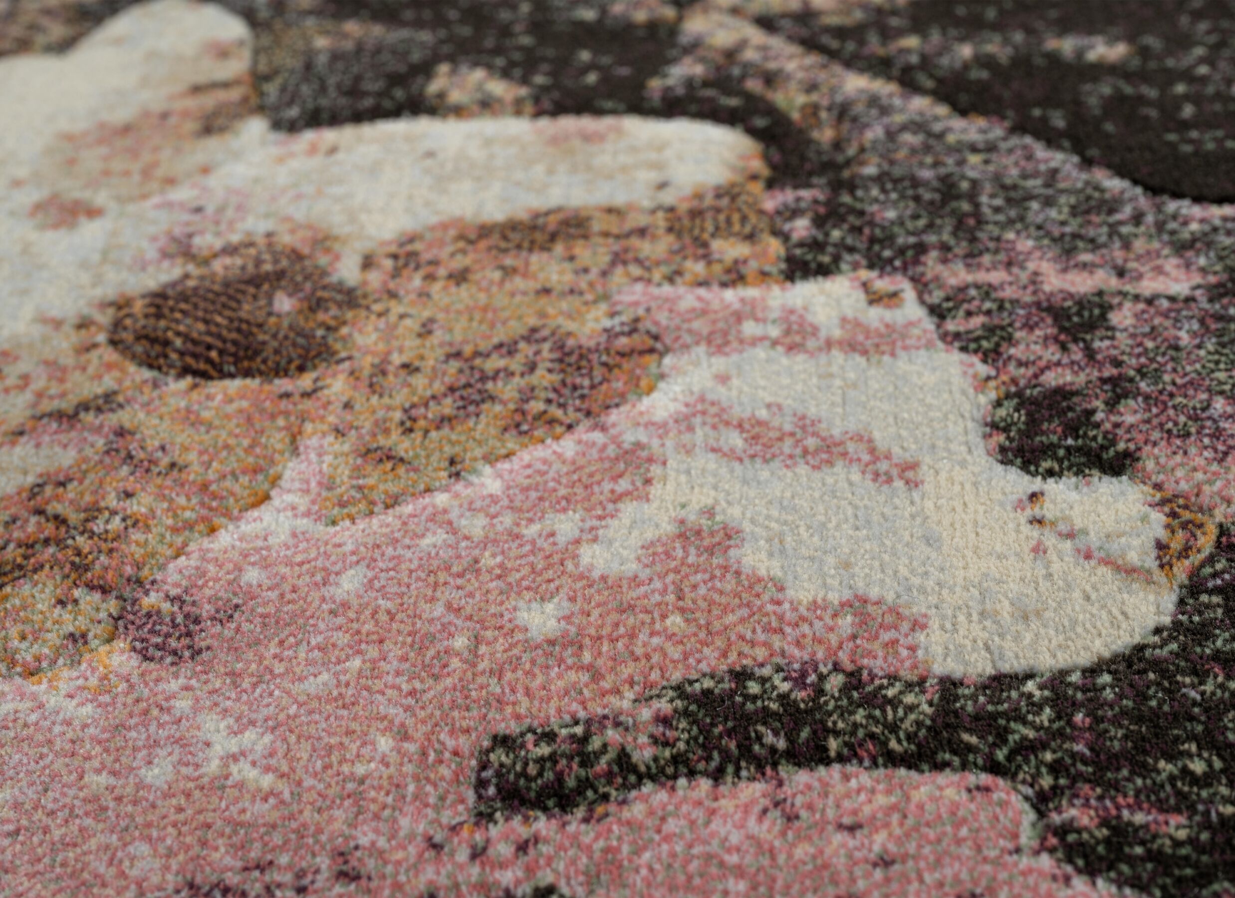 Detail - Tapis Aspero 160x230cm - polyester - multicolore